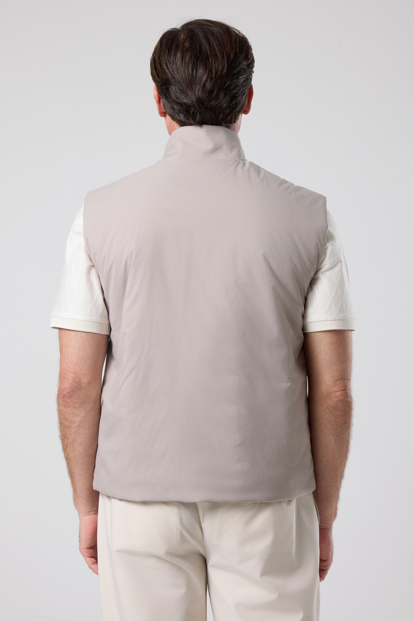 Düğmeli Dik Yaka Yelek - YLK-7508-BEIGE-S - YLK-7508-BEIGE-S_7