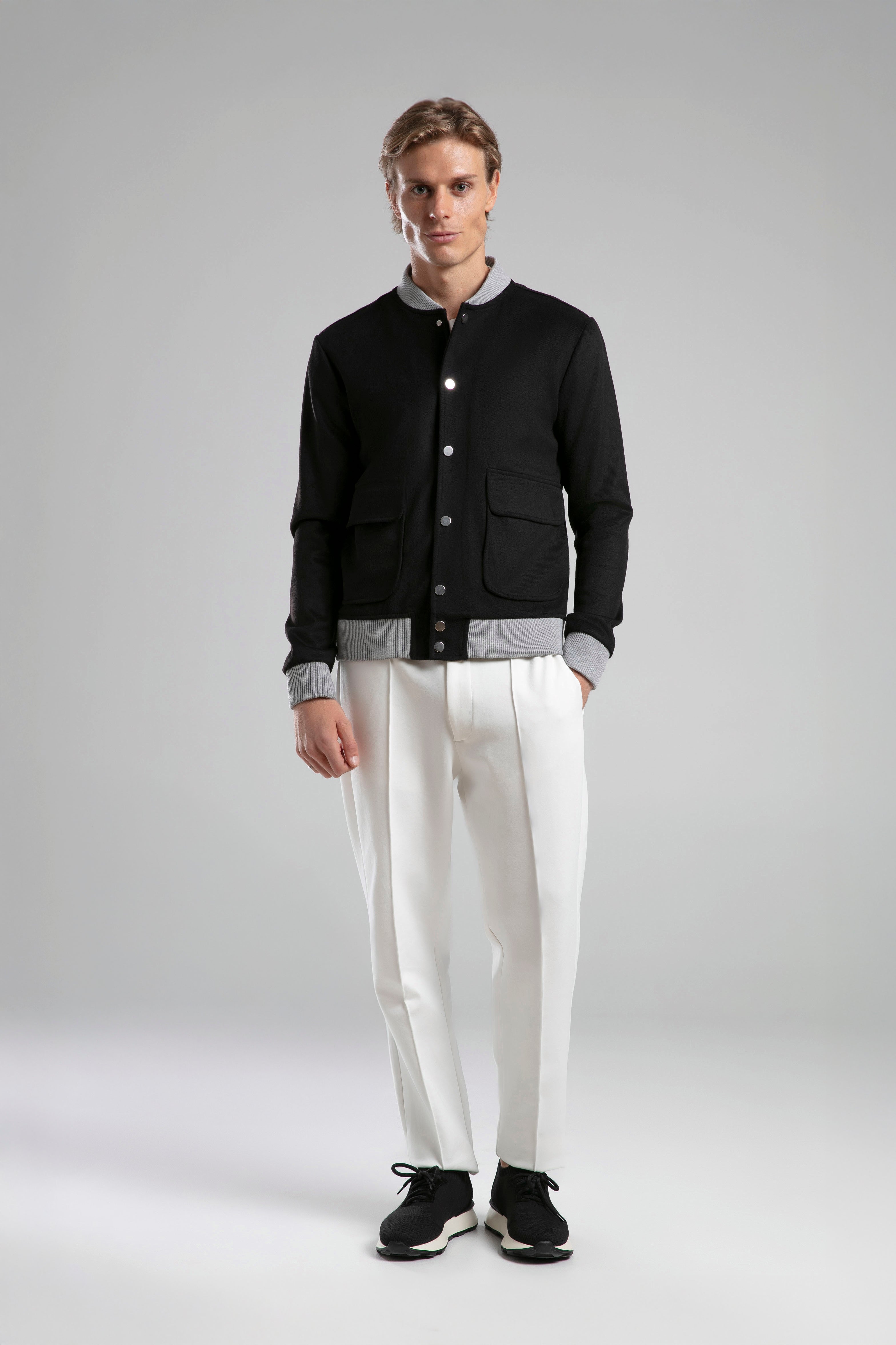 Çıtçıtlı Bomber Ceket