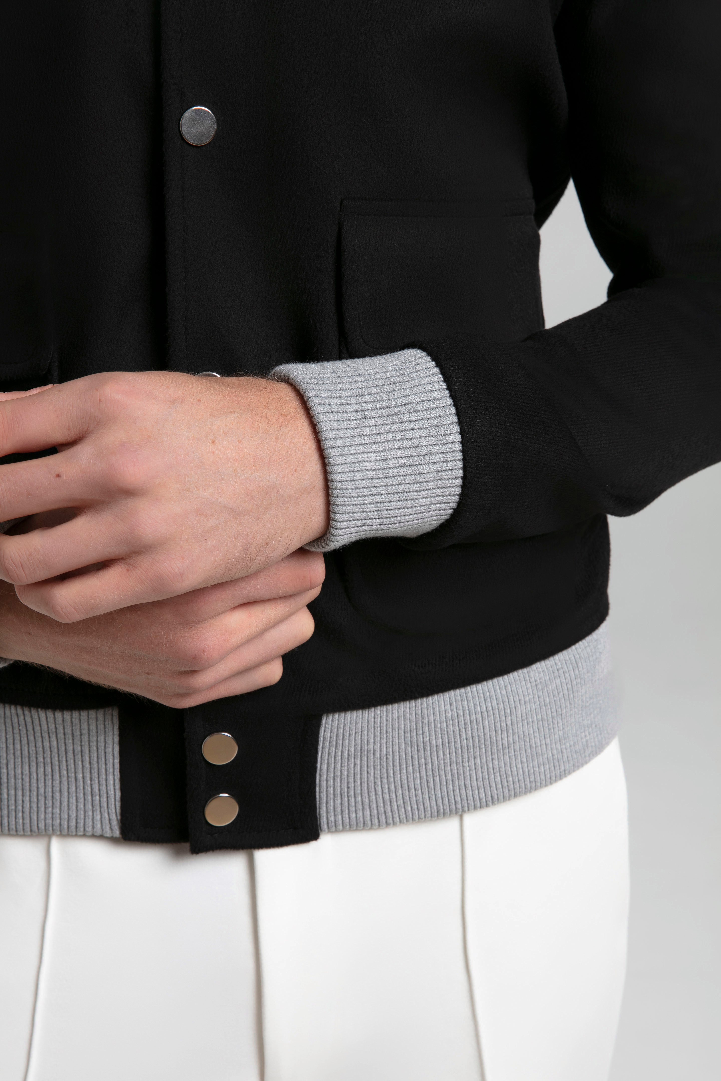 Çıtçıtlı Bomber Ceket