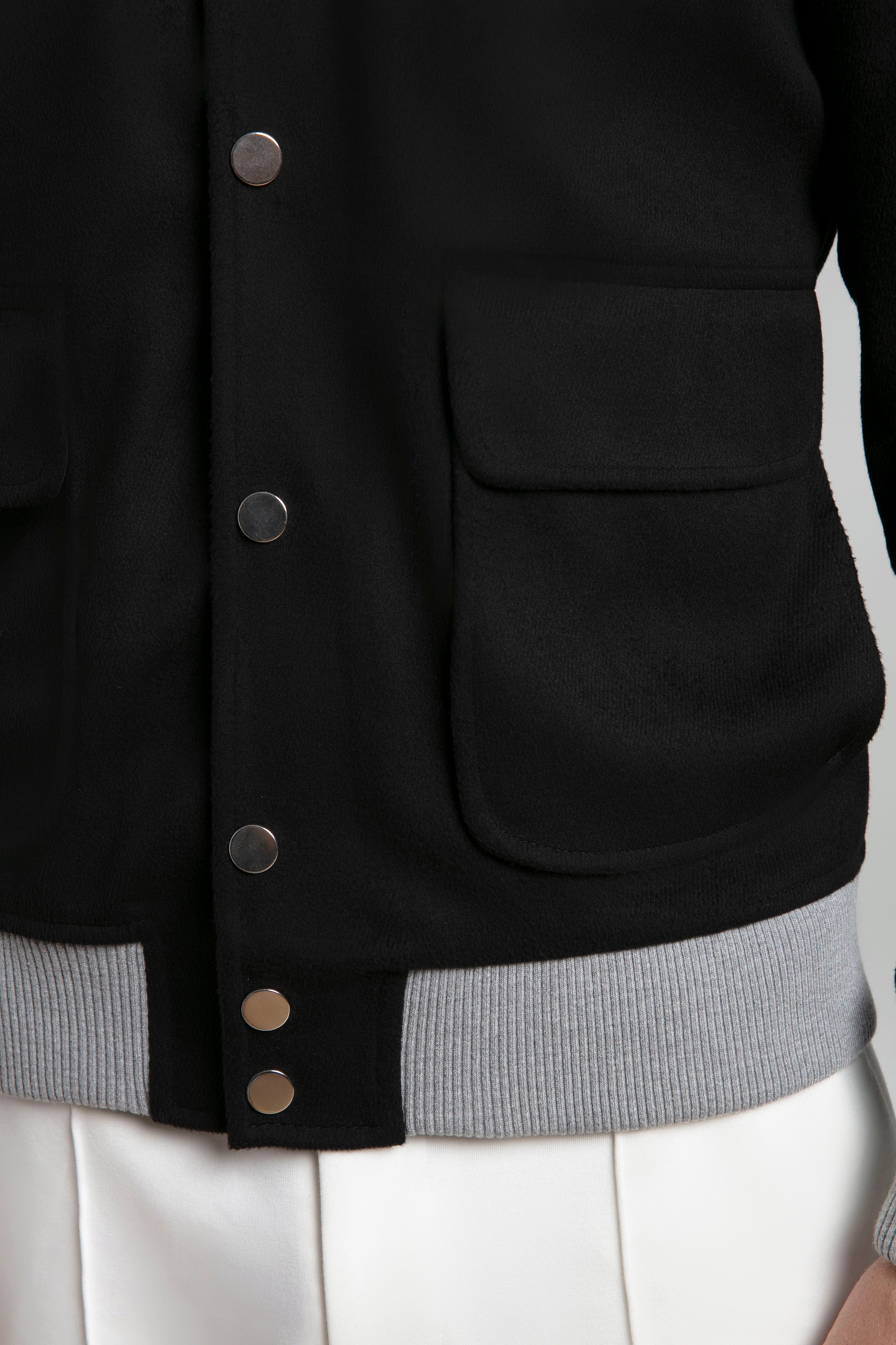 Çıtçıtlı Bomber Ceket