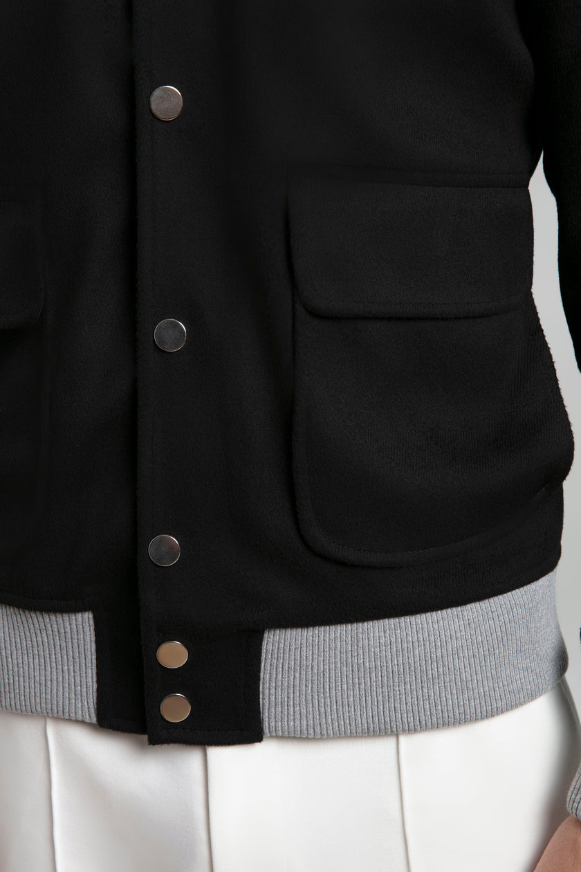 Çıtçıtlı Bomber Ceket