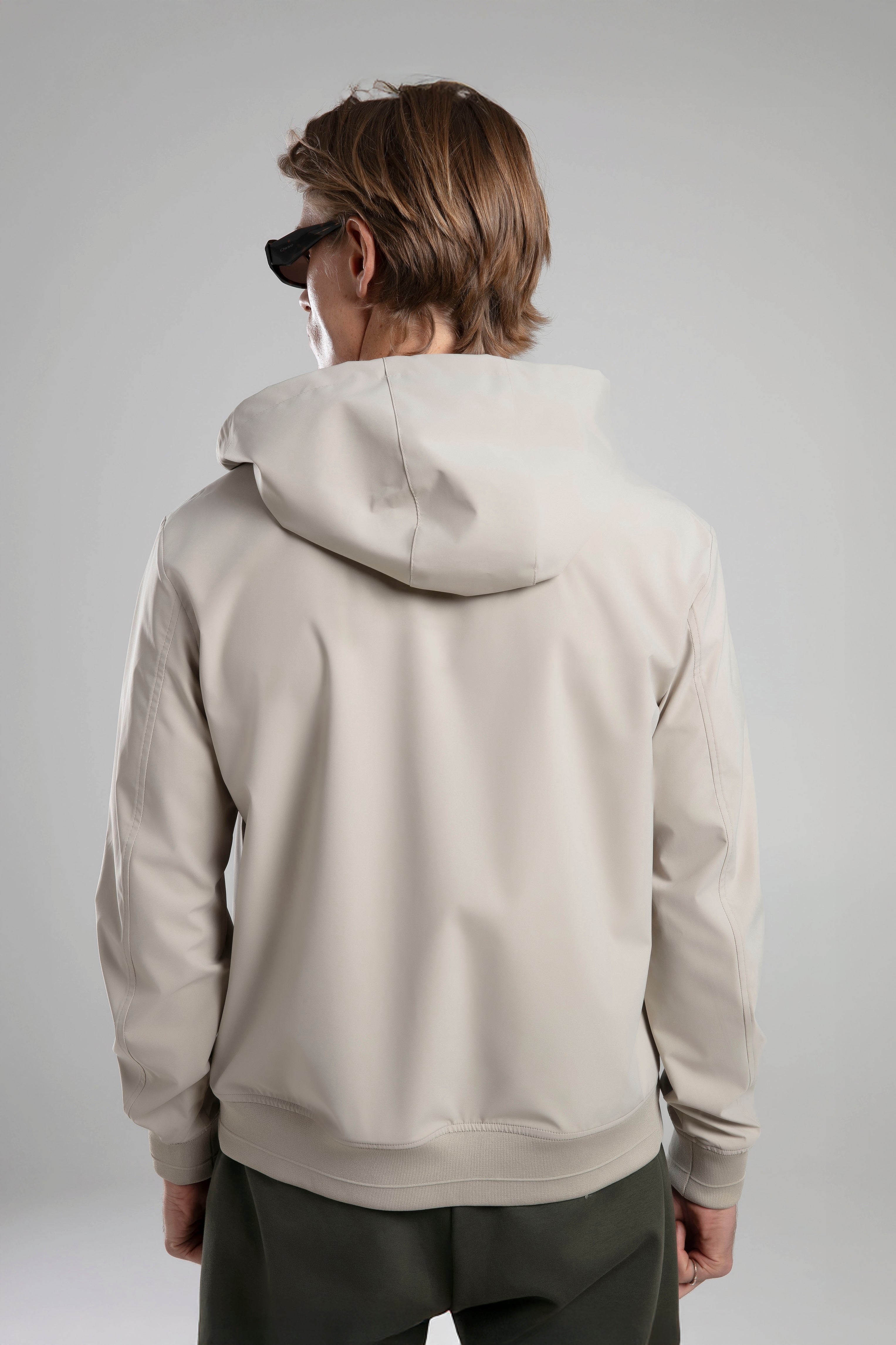 Kapüşonlu Fermuarlı Ceket