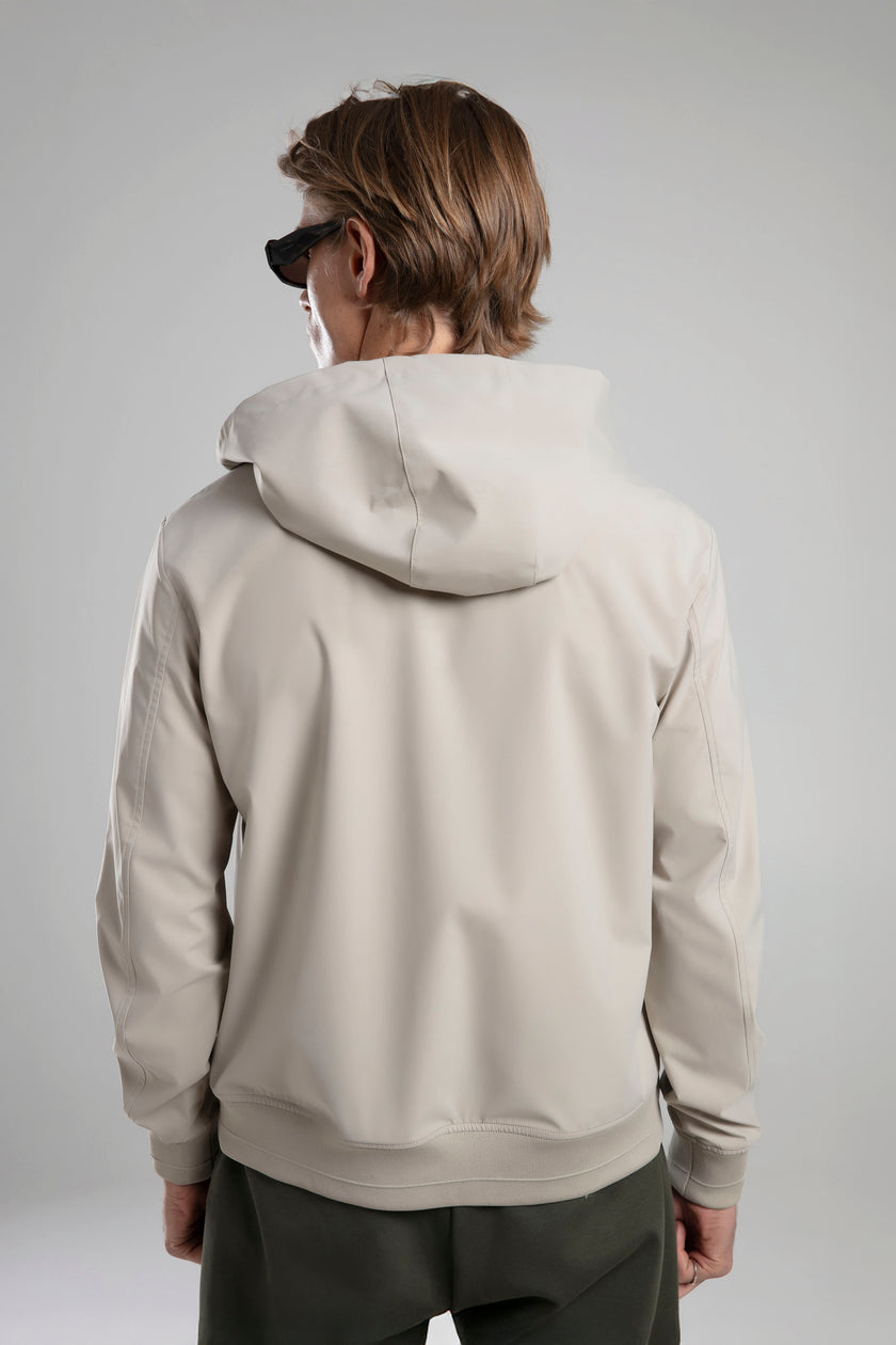 Kapüşonlu Fermuarlı Ceket