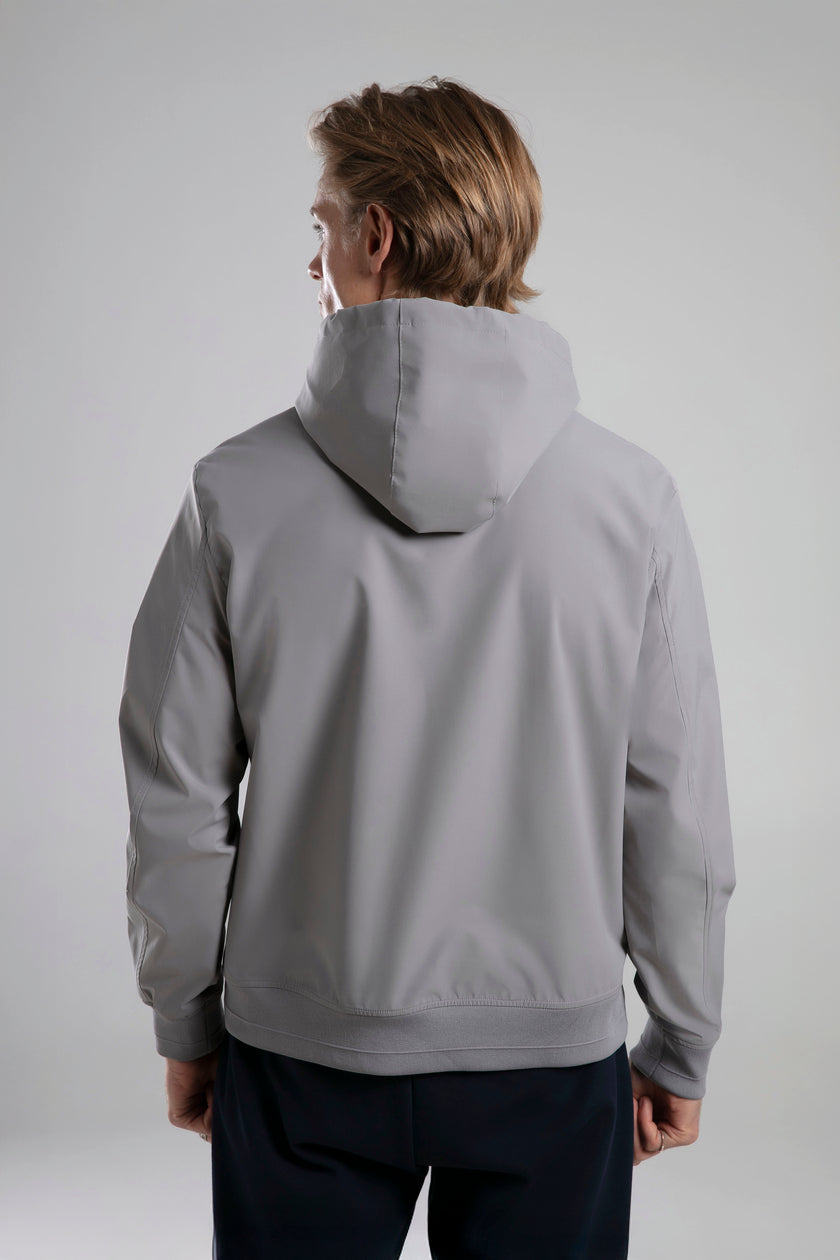 Kapüşonlu Fermuarlı Ceket