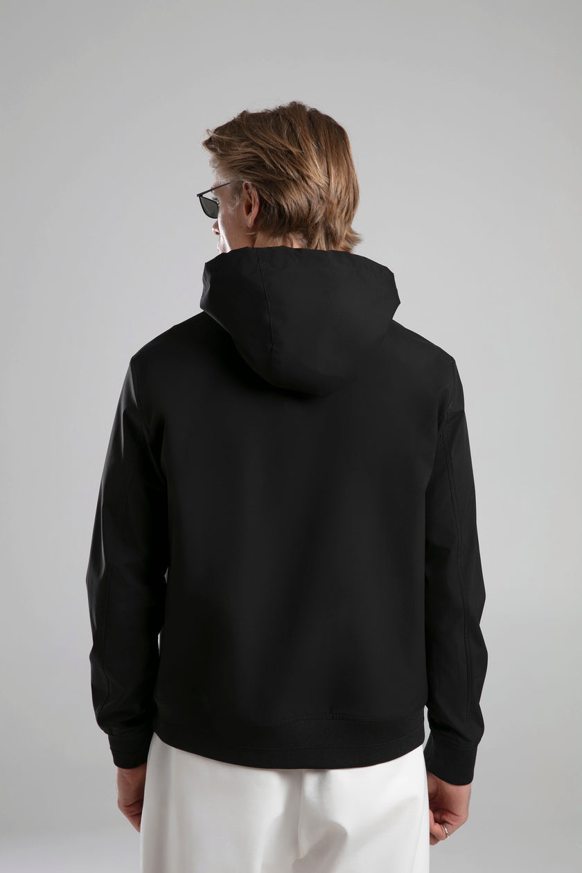 Kapüşonlu Fermuarlı Ceket