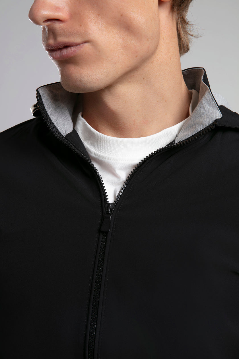 Kapüşonlu Fermuarlı Ceket