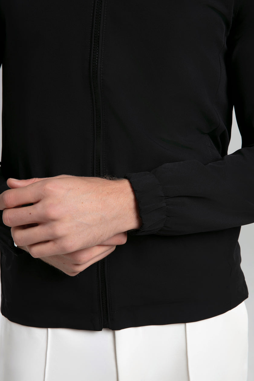 Kapüşonlu Fermuarlı Ceket