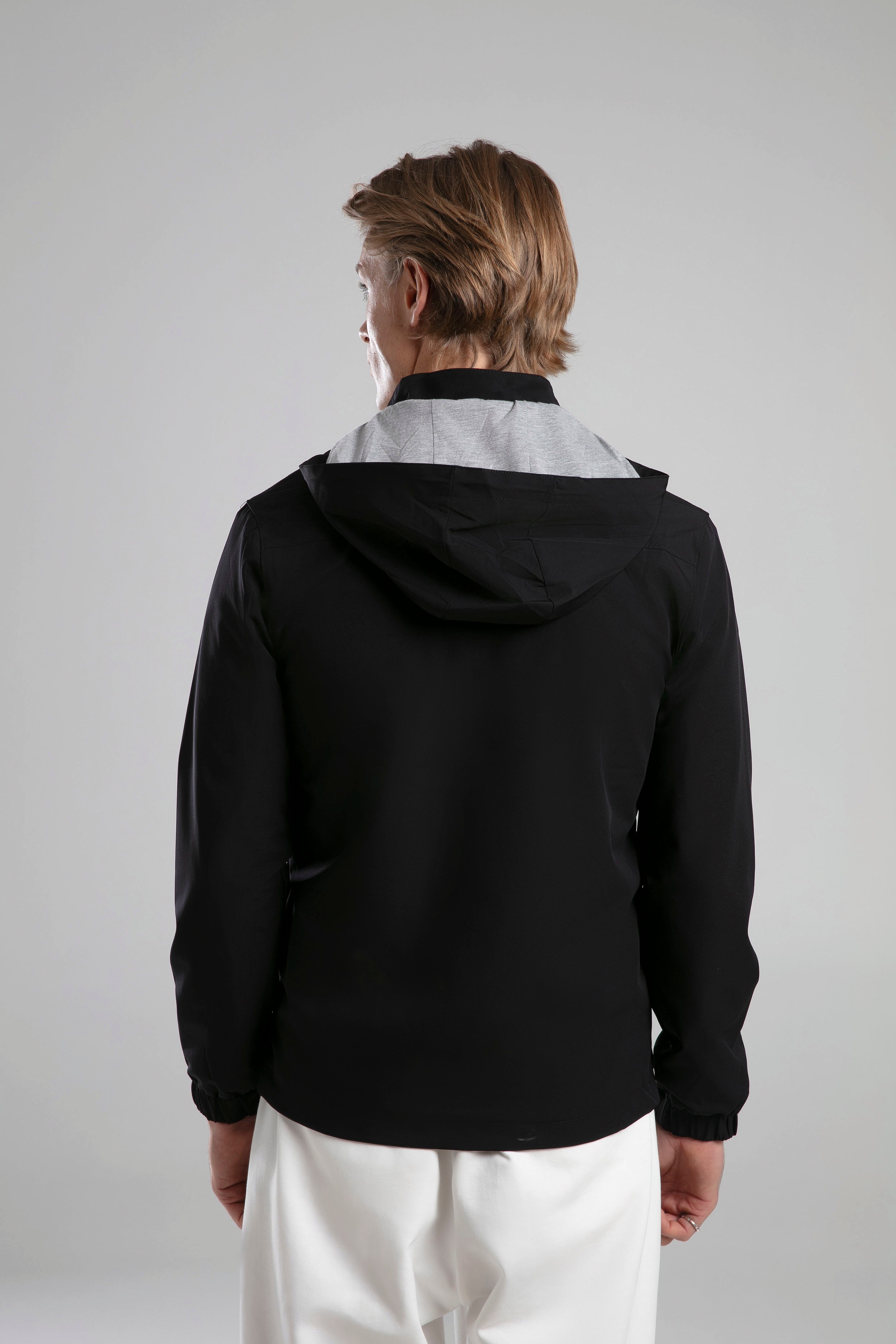 Kapüşonlu Fermuarlı Ceket