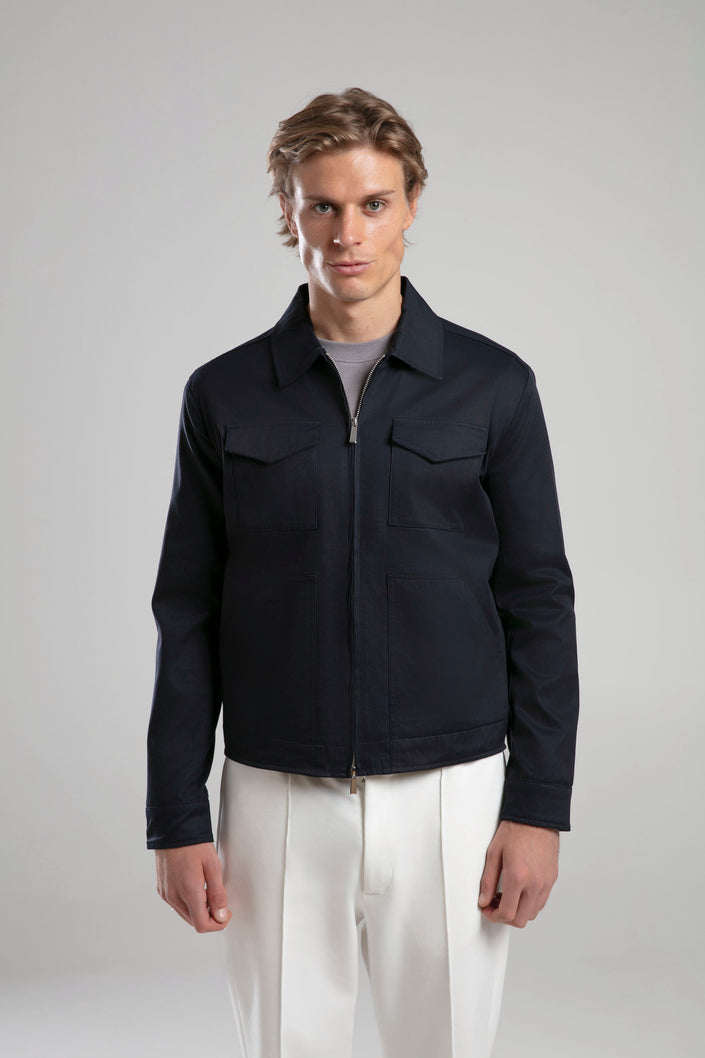 Fermuarlı Kısa Ceket