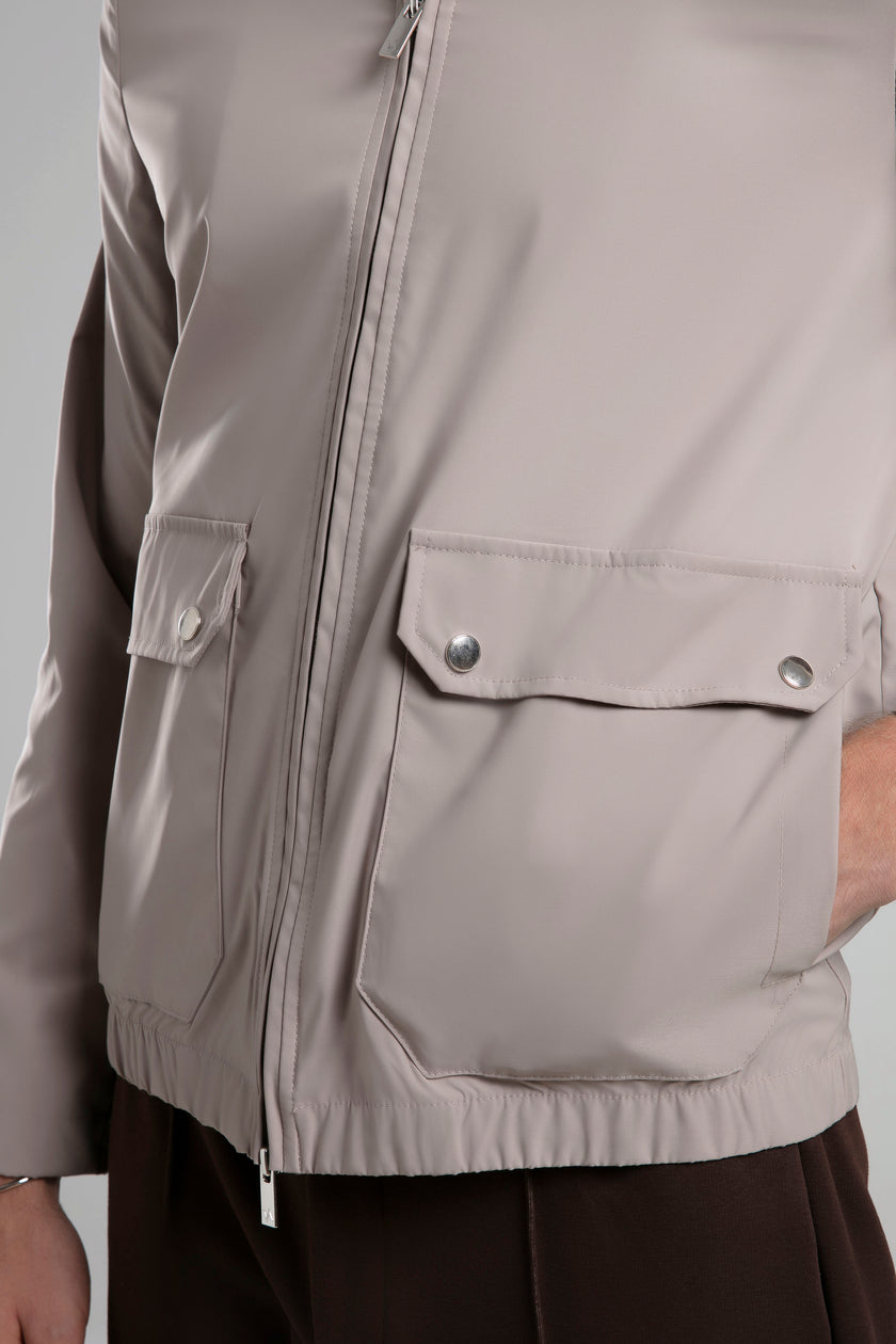 Cep Detaylı Fermuarlı Ceket