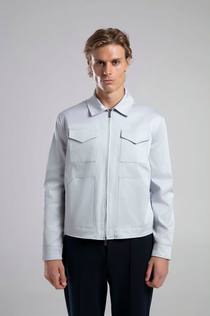 Fermuarlı Kısa Ceket