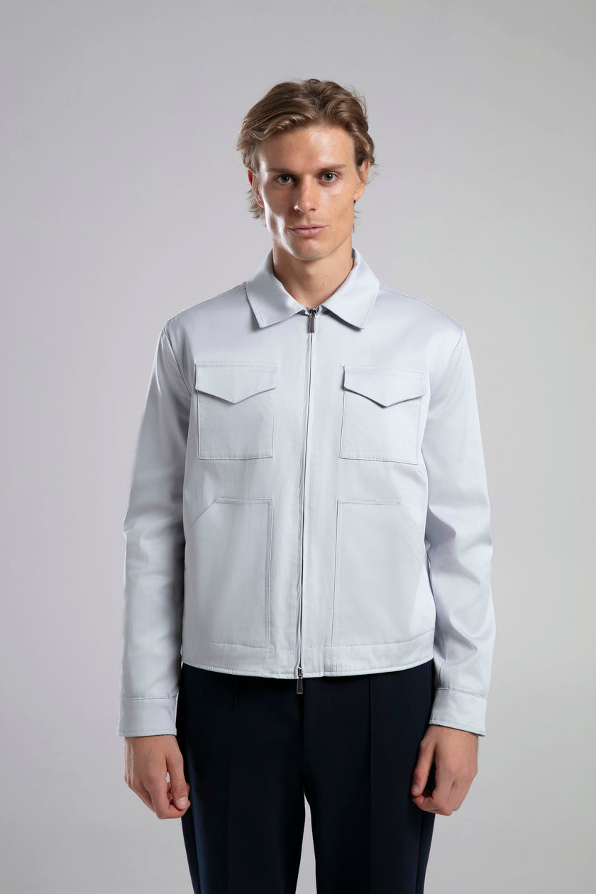 Fermuarlı Kısa Ceket