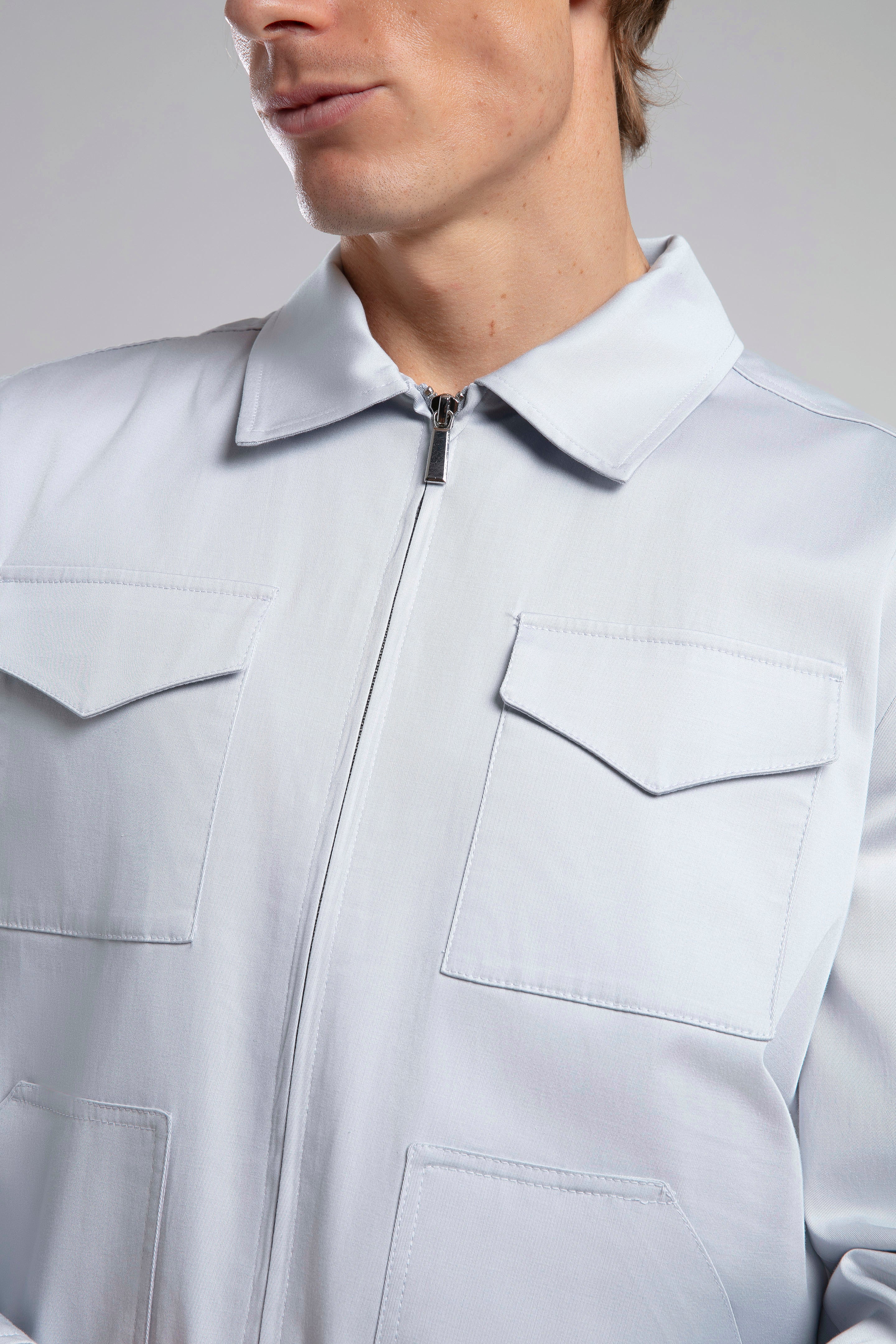 Fermuarlı Kısa Ceket