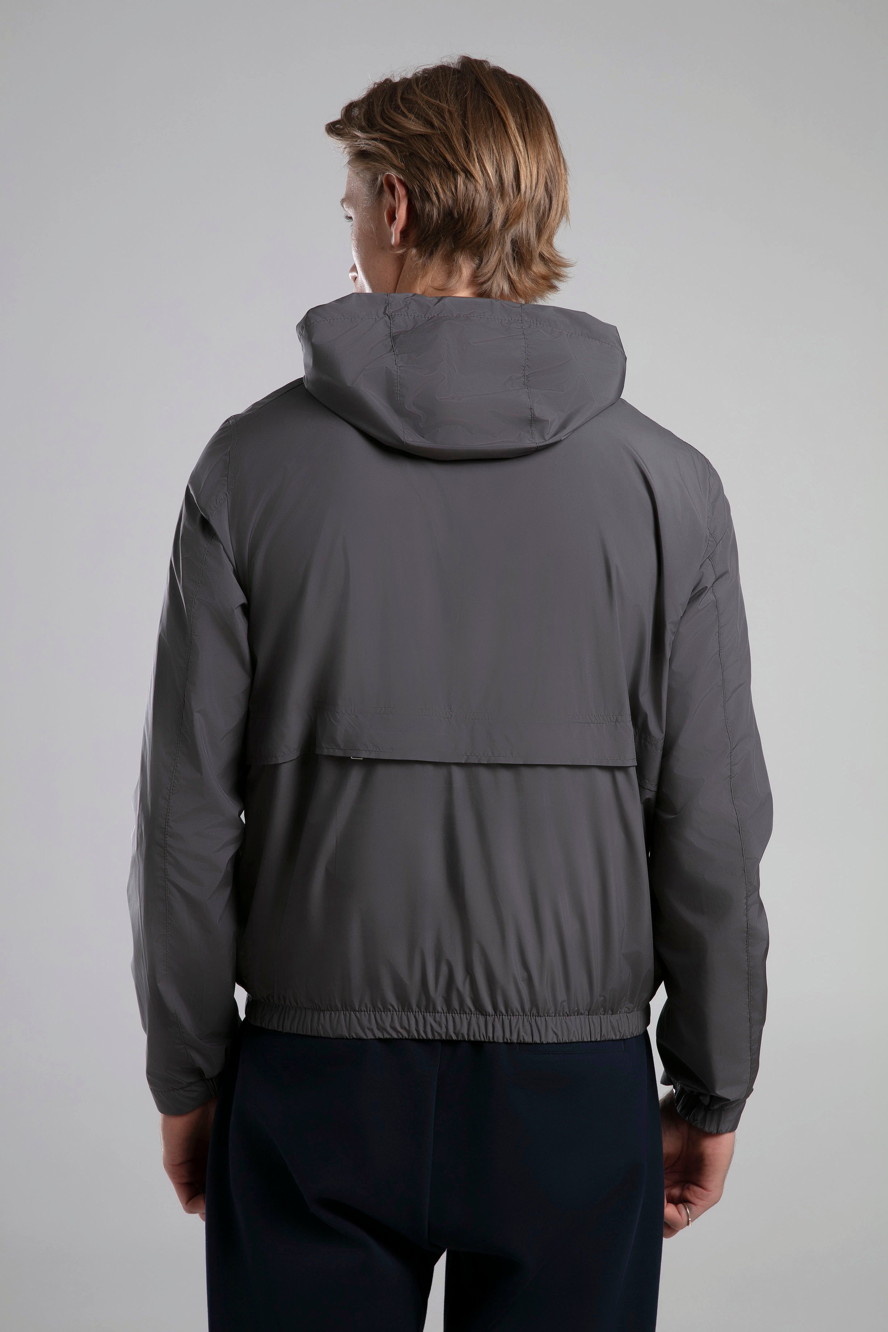 Kapüşonlu Fermuarlı Ceket