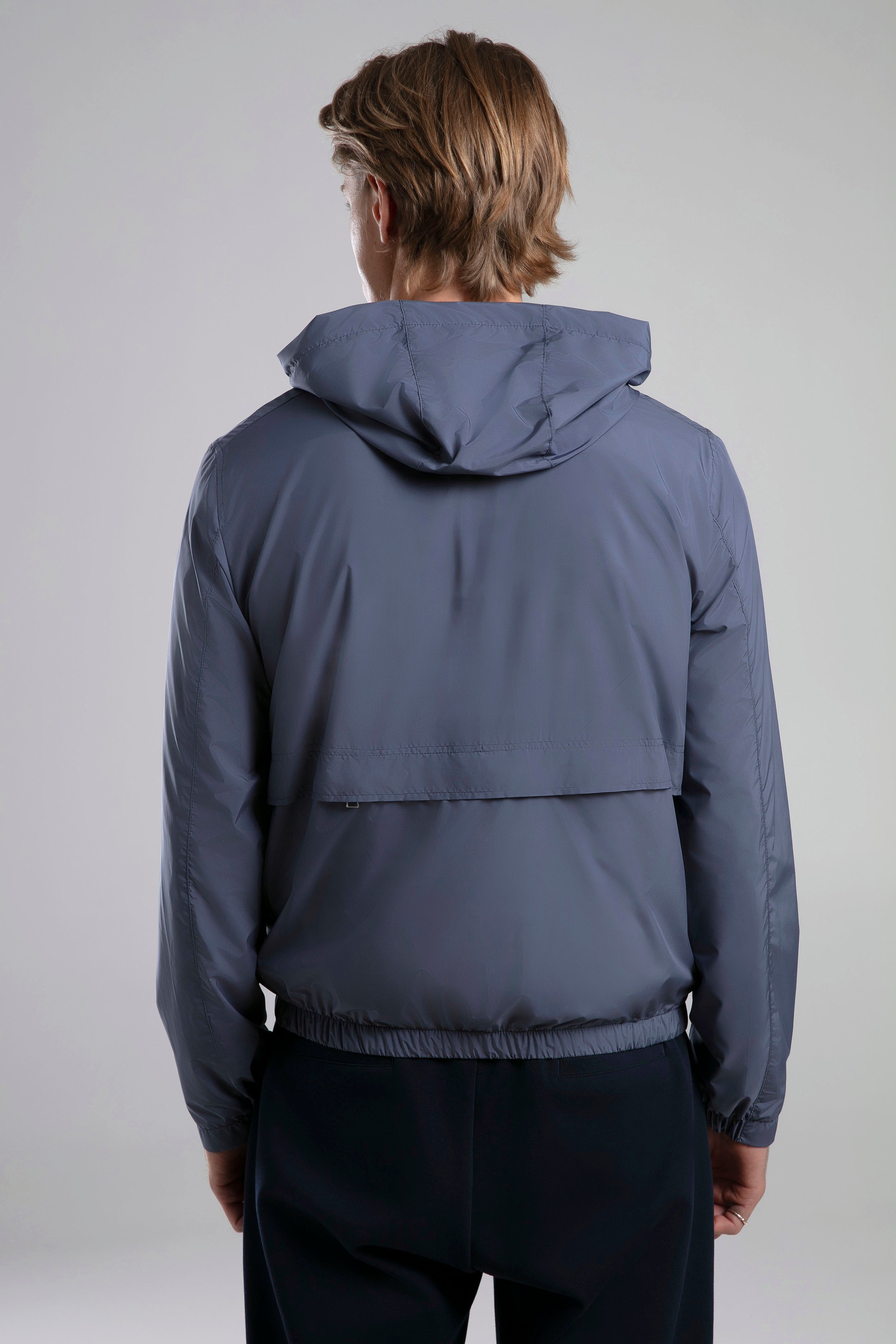 Kapüşonlu Fermuarlı Ceket