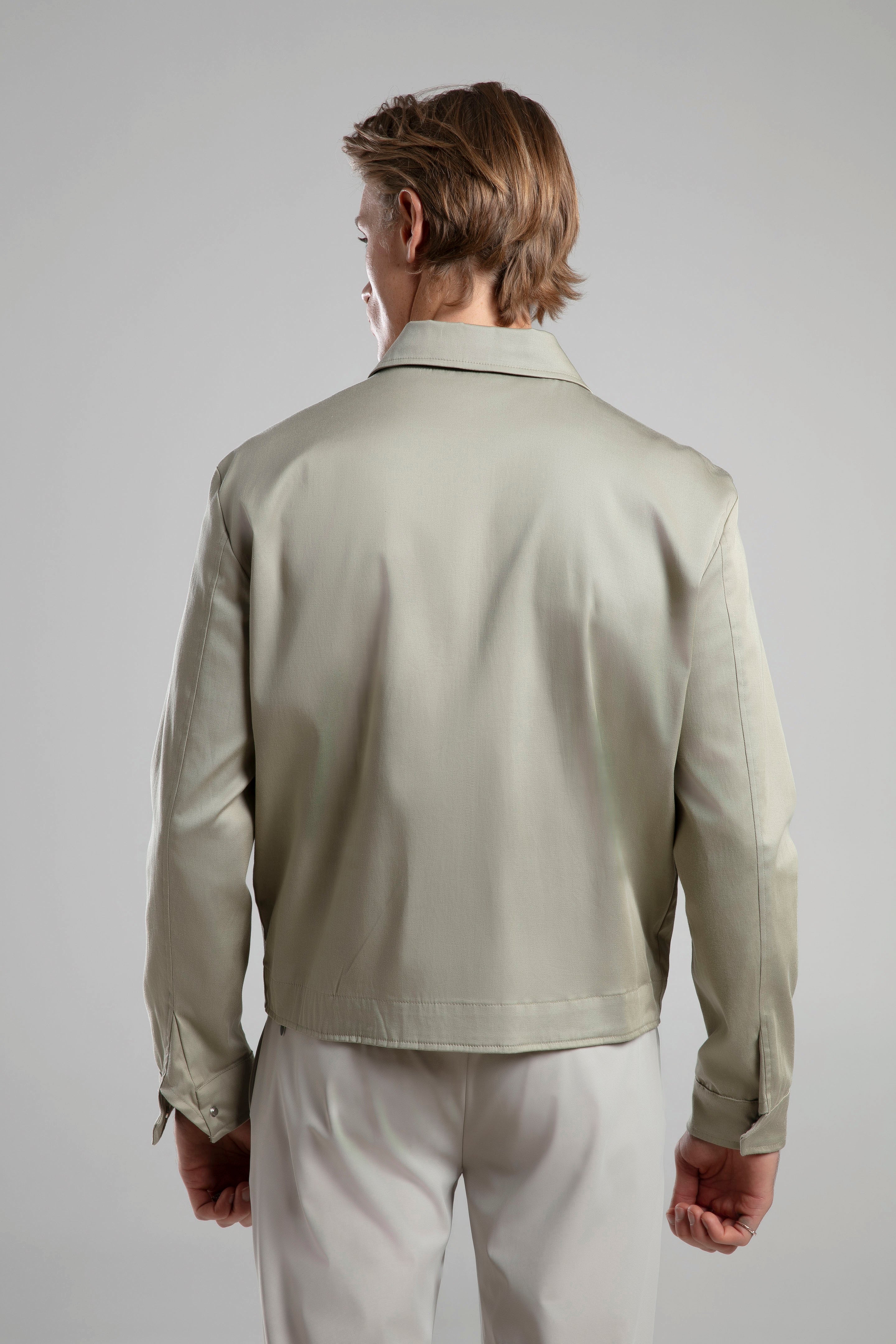 Fermuarlı Kısa Ceket