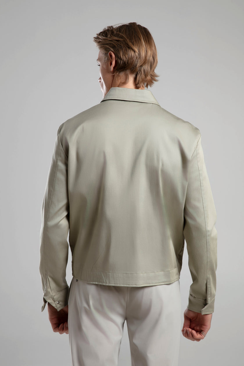 Fermuarlı Kısa Ceket