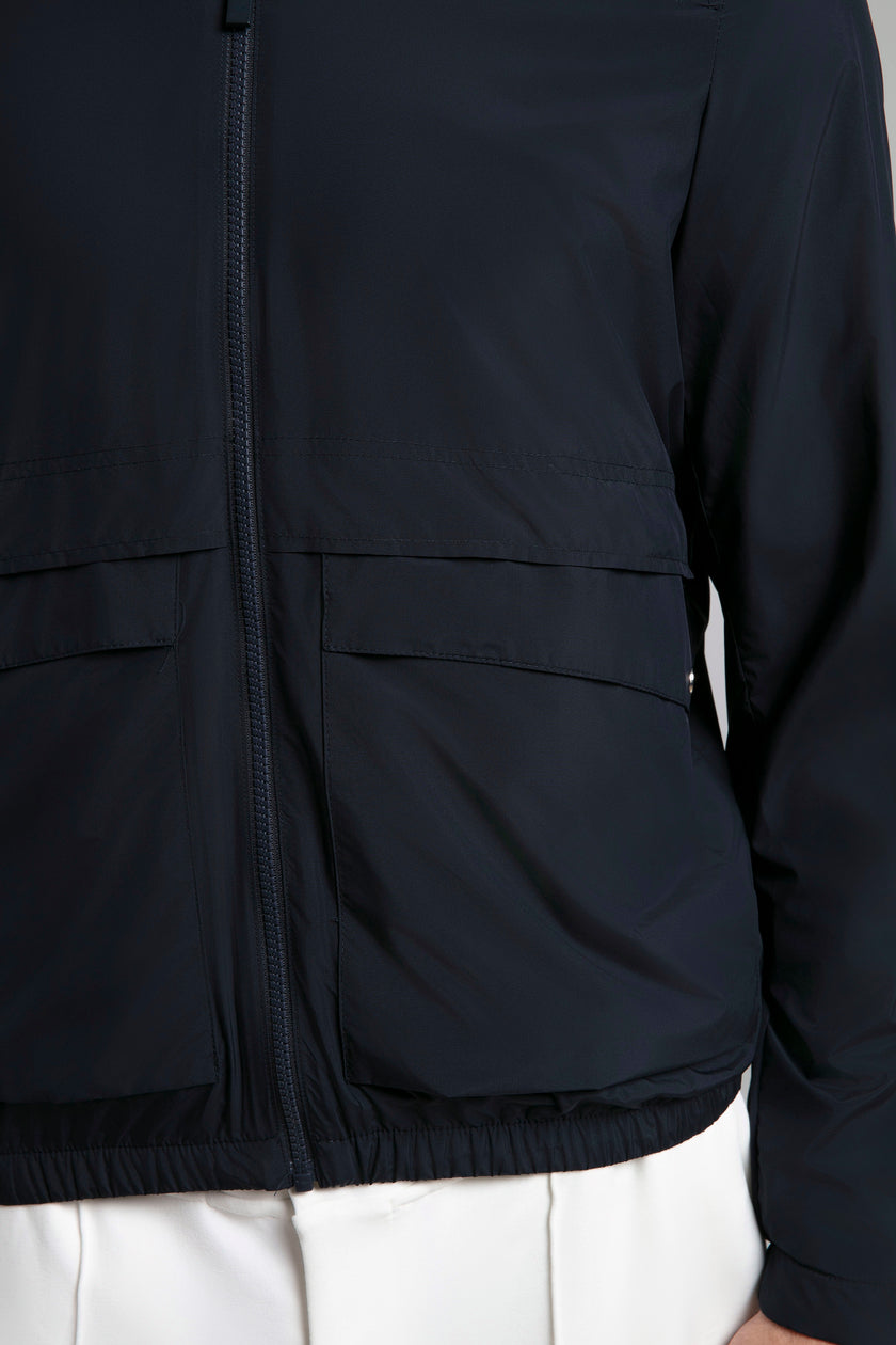 Kapüşonlu Fermuarlı Ceket