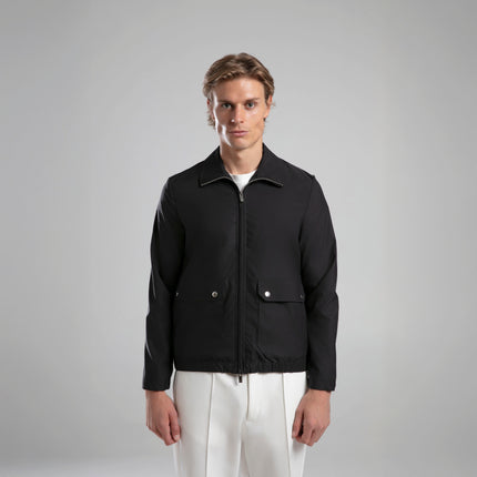 Cep Detaylı Fermuarlı Ceket