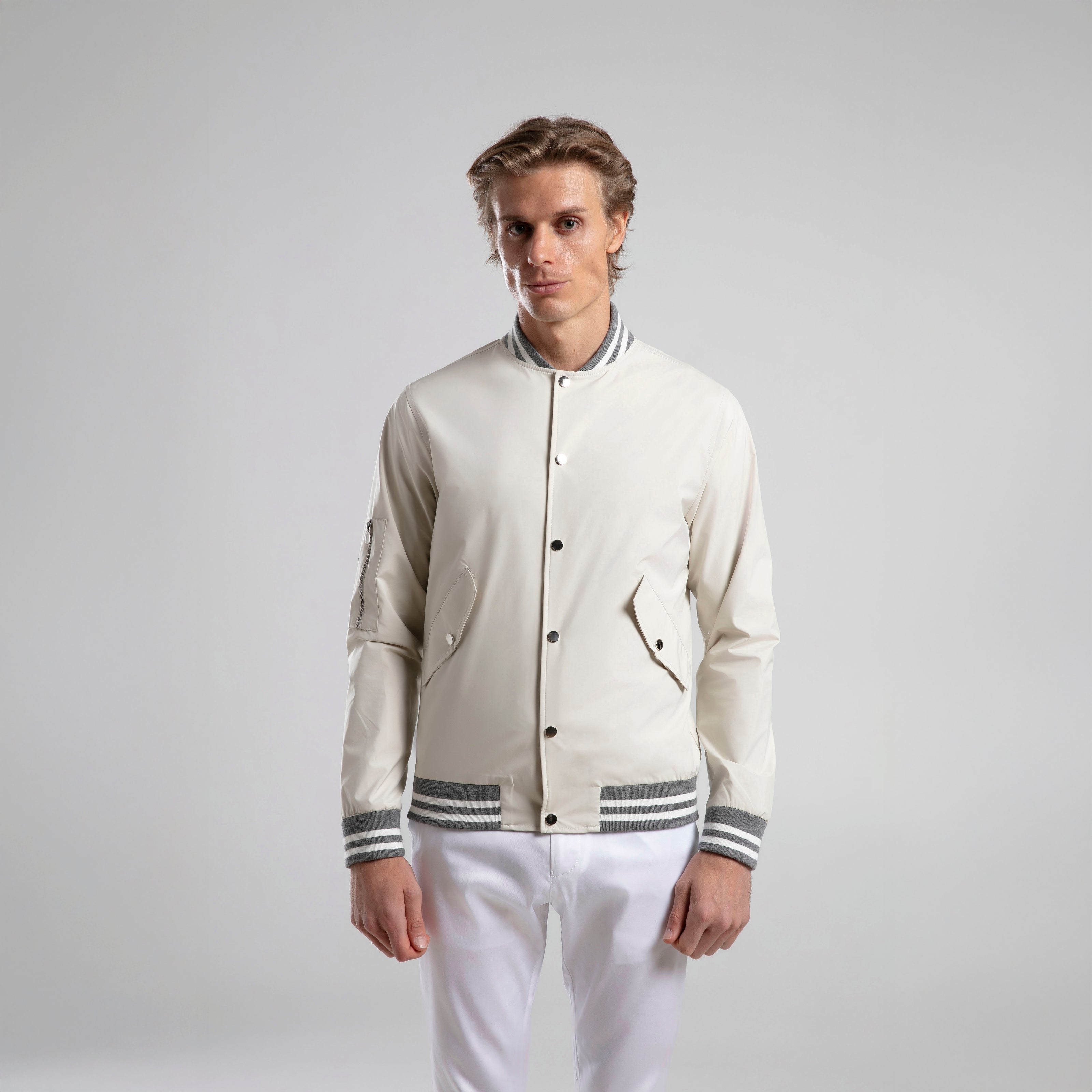 Çıtçıtlı Bomber Ceket