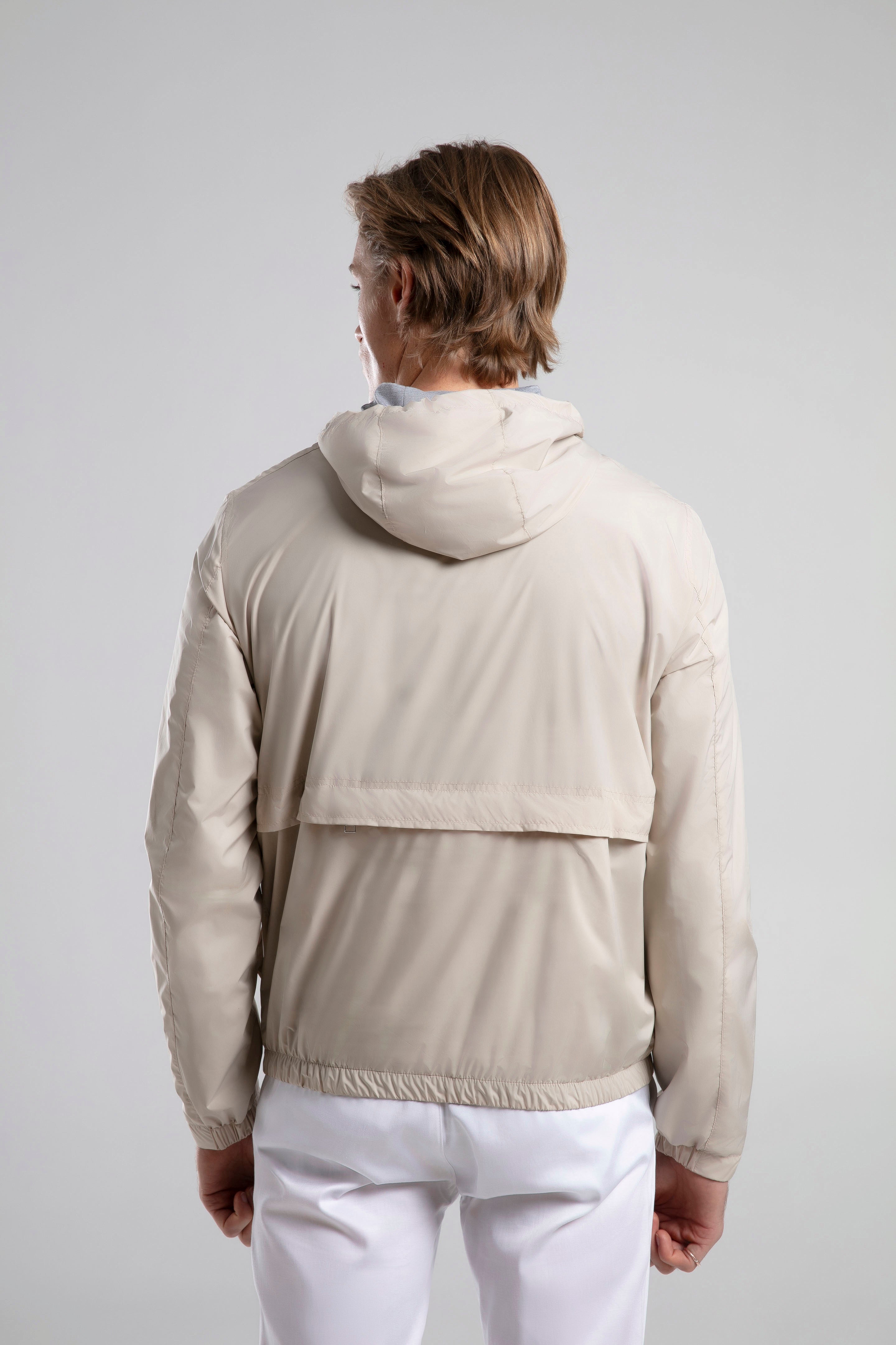 Kapüşonlu Fermuarlı Ceket