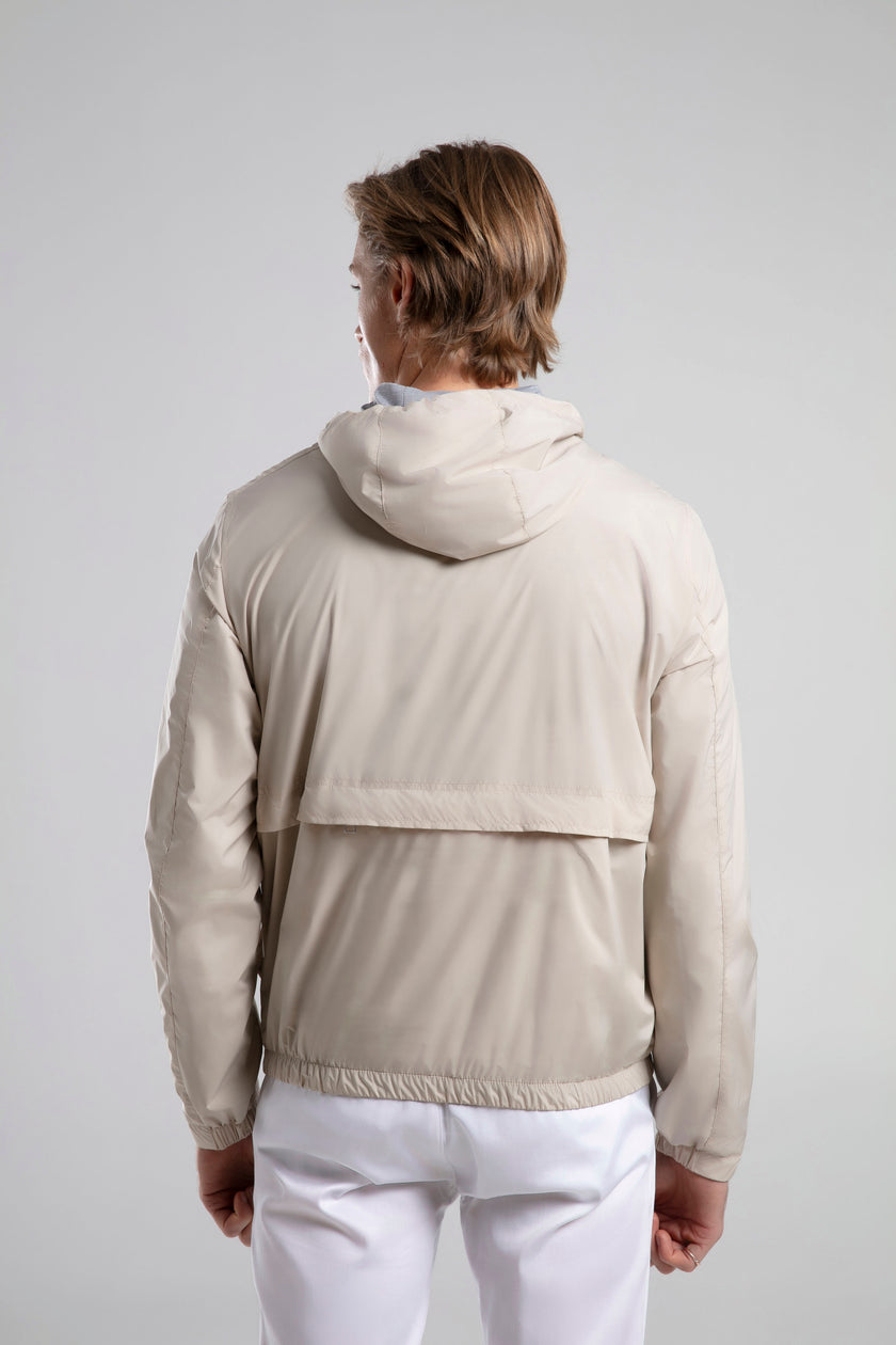 Kapüşonlu Fermuarlı Ceket