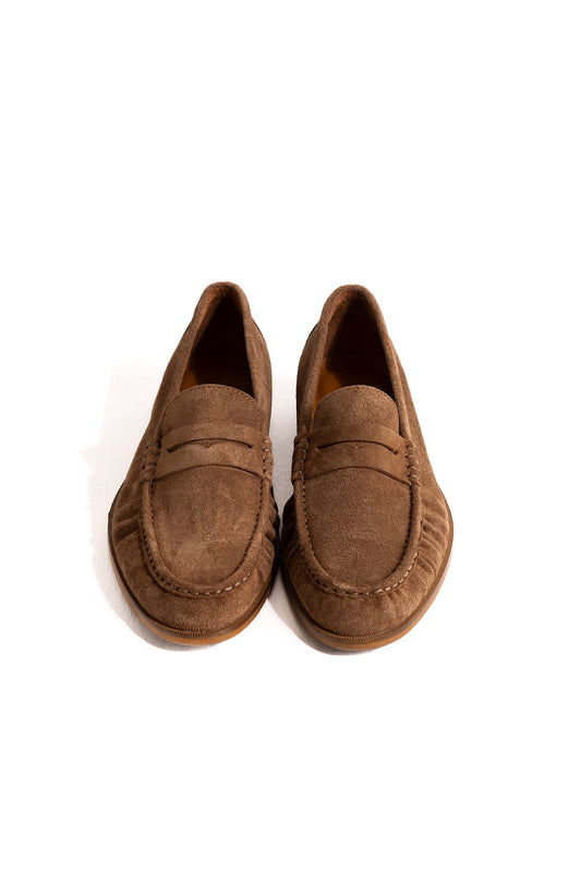 SÜET DERİ LOAFER AYAKKABI