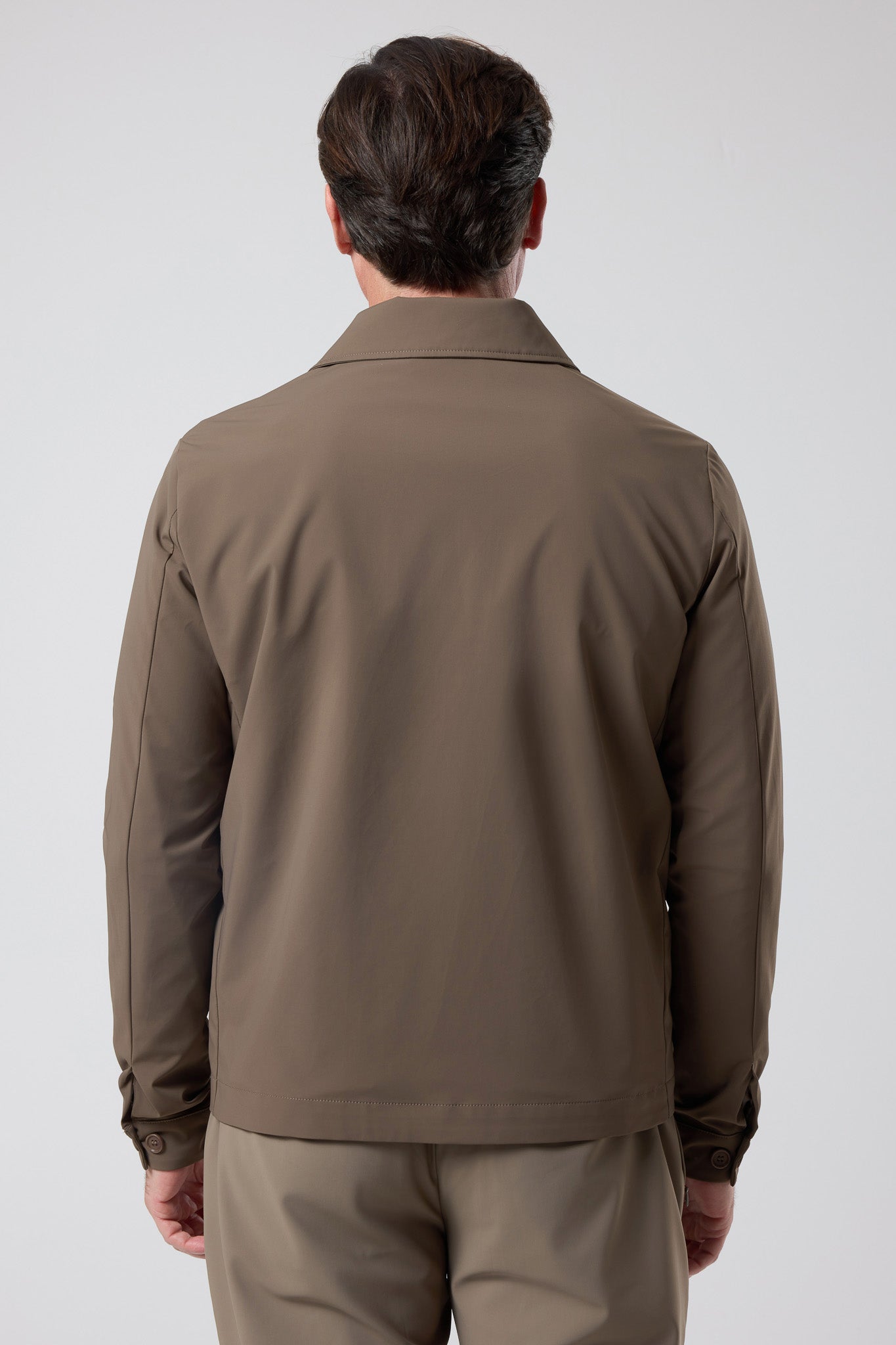 Dik Yaka Fermuarlı Ceket - CKT-5032-BEIGE-S - CKT-5032-BEIGE-S_17