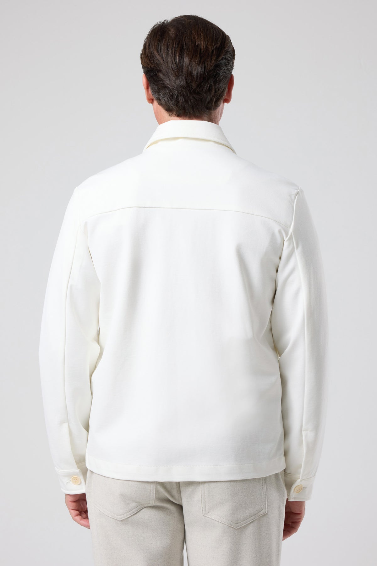 Düğmeli Klasik Yaka Ceket - CKT-5033-BEIGE-S - CKT-5033-BEIGE-S_44