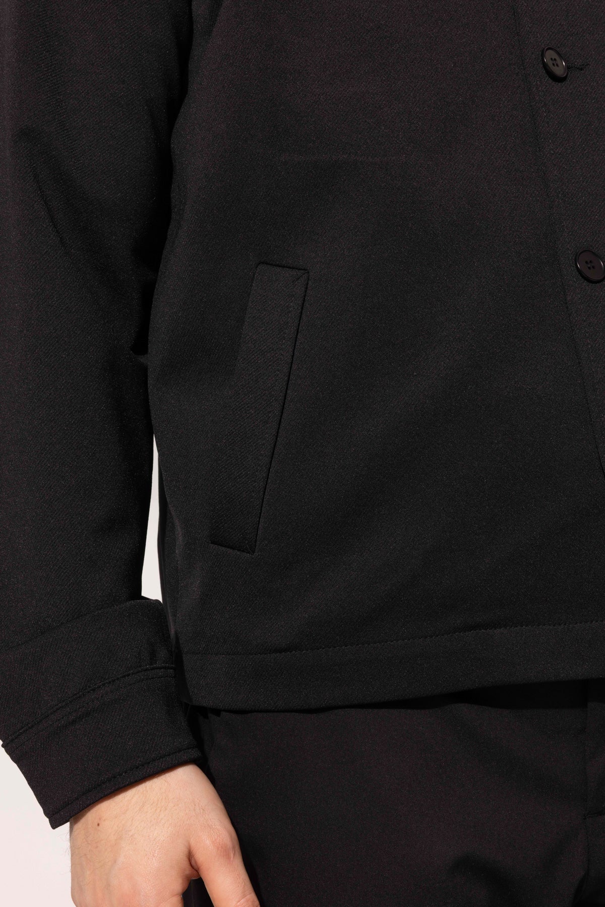 Minimal Tasarımlı Modern Erkek Ceket - Siyah