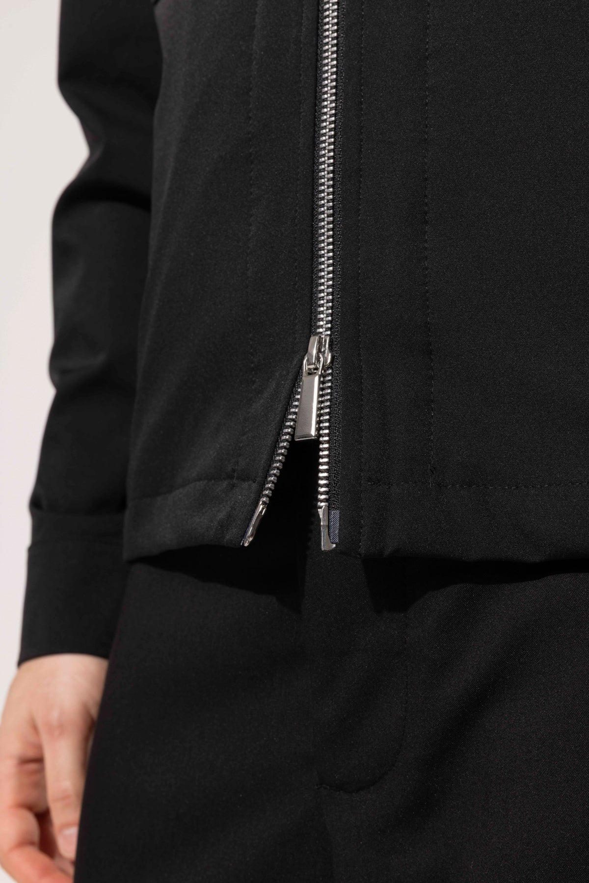 Men's Zip-Up Jacket with Pocket Details