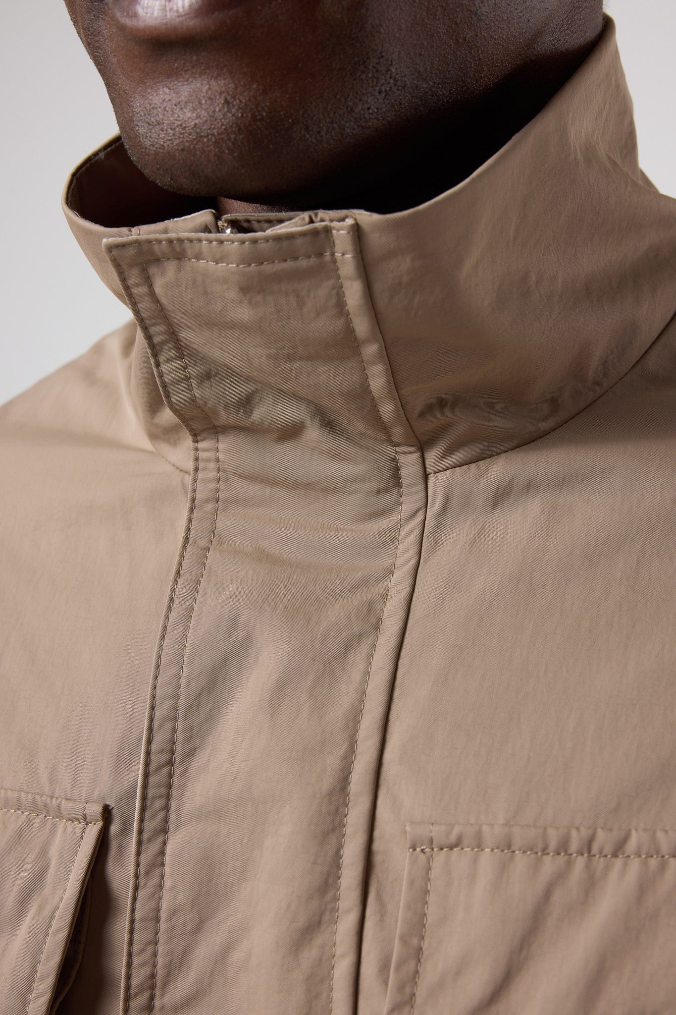 Kapüşonlu Cep Detaylı Ceket - CKT-5042-BEIGE-S - CKT-5042-BEIGE-S_22