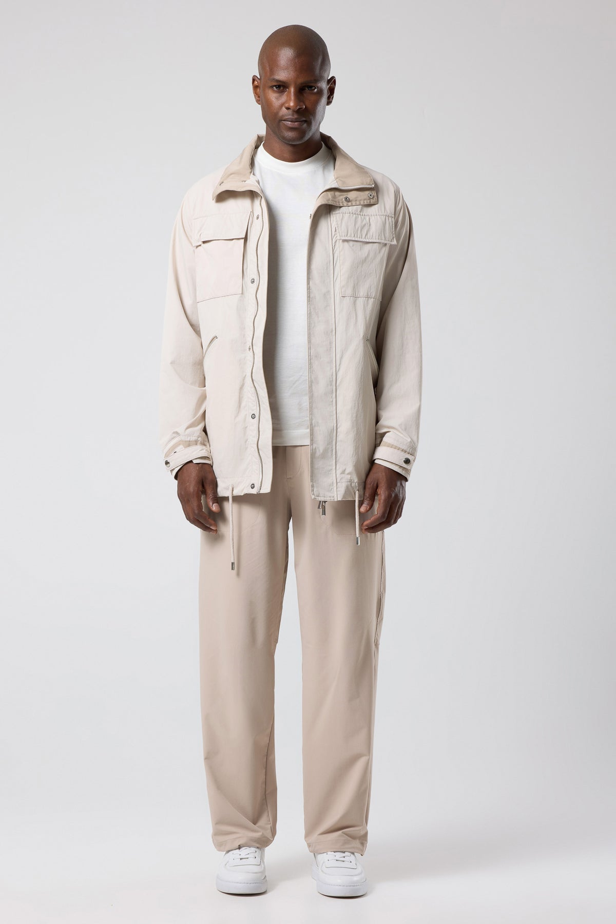 Kapüşonlu Cep Detaylı Ceket - CKT-5042-BEIGE-S - CKT-5042-BEIGE-S_56