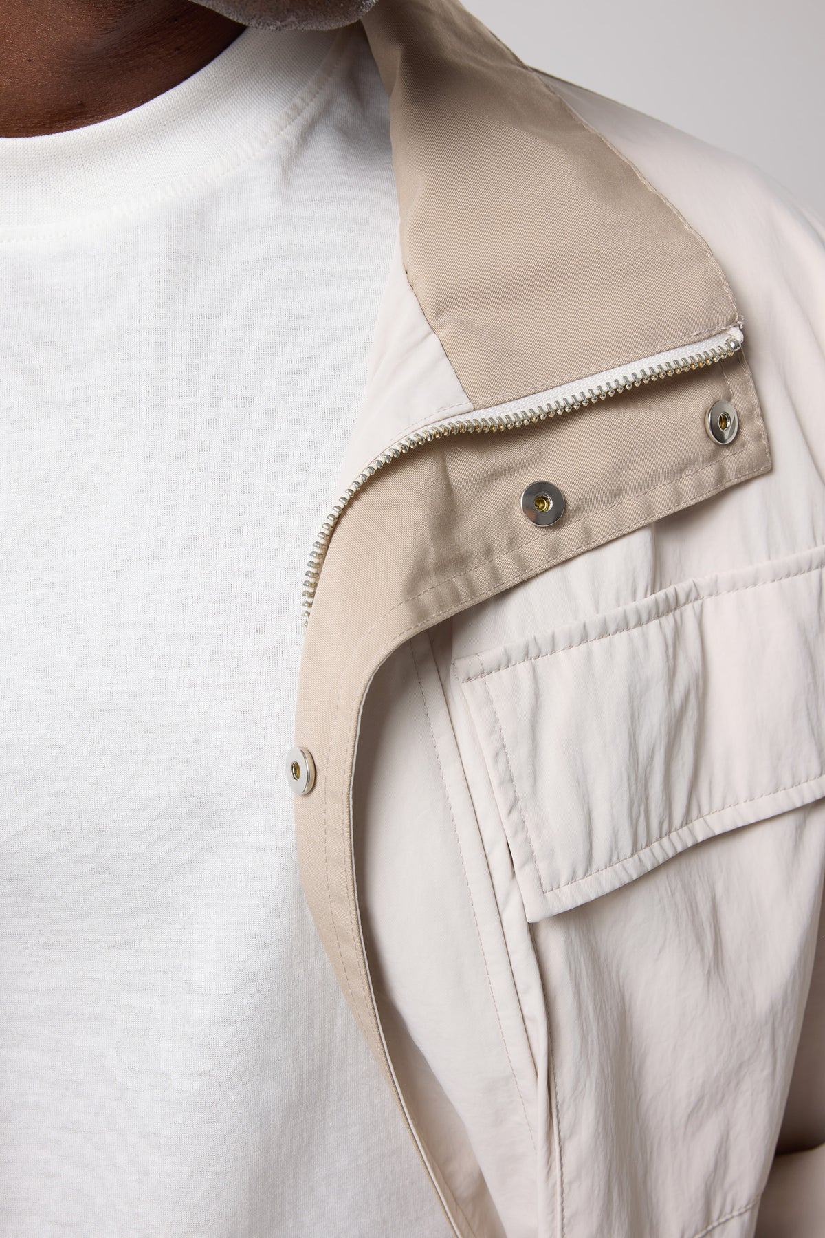 Kapüşonlu Cep Detaylı Ceket - CKT-5042-BEIGE-S - CKT-5042-BEIGE-S_61