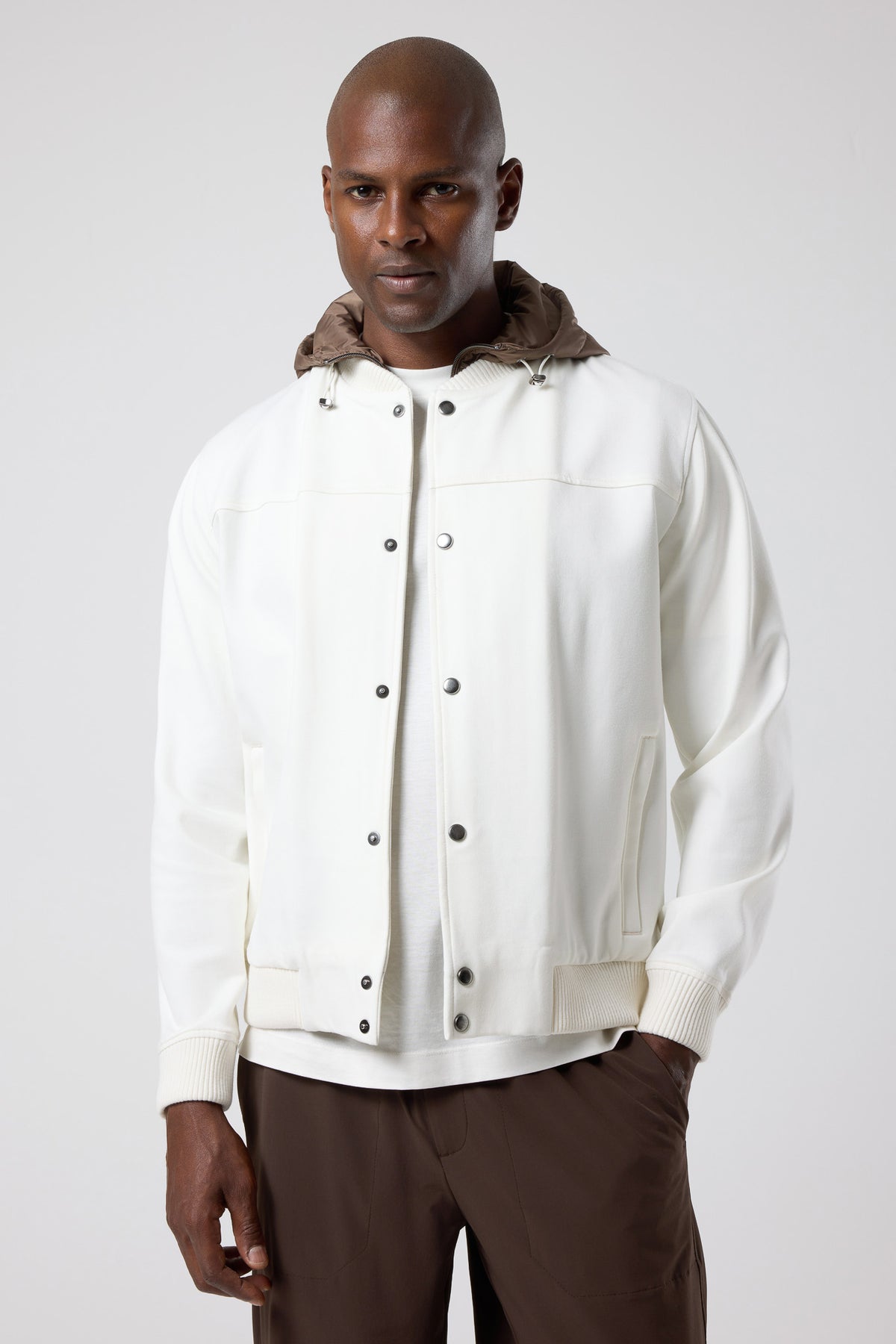 Kapüşonlu Düğmeli Ceket - CKT-5050-BEIGE-S - CKT-5050-BEIGE-S_71