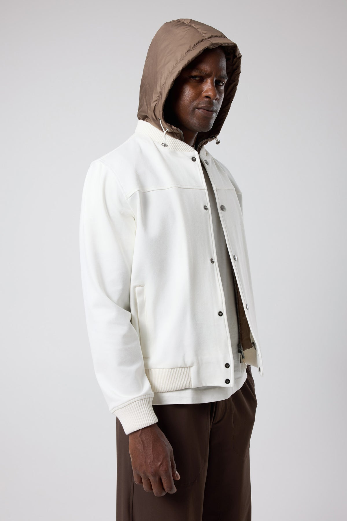 Kapüşonlu Düğmeli Ceket - CKT-5050-BEIGE-S - CKT-5050-BEIGE-S_77