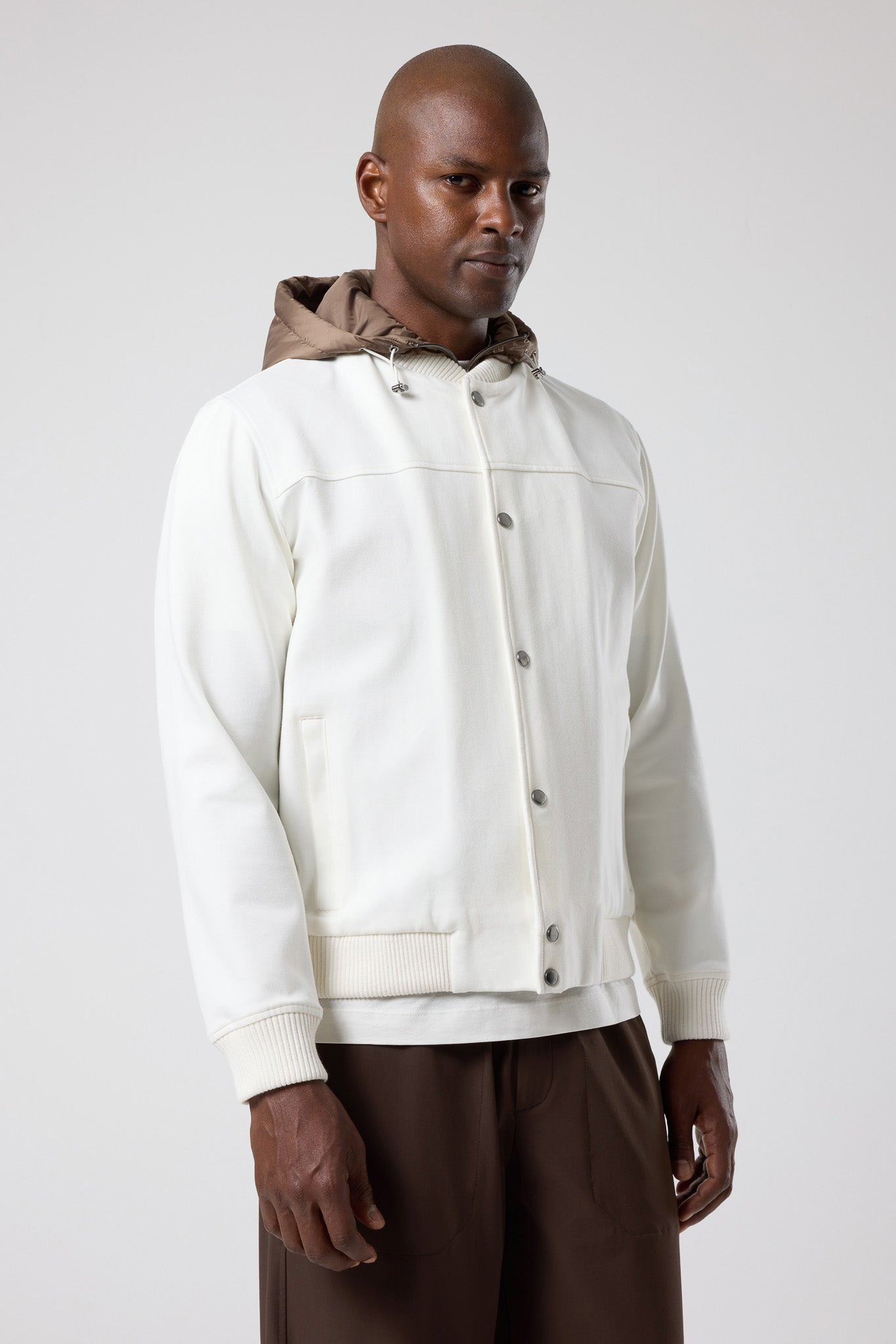 Kapüşonlu Düğmeli Ceket - CKT-5050-BEIGE-S - CKT-5050-BEIGE-S_83