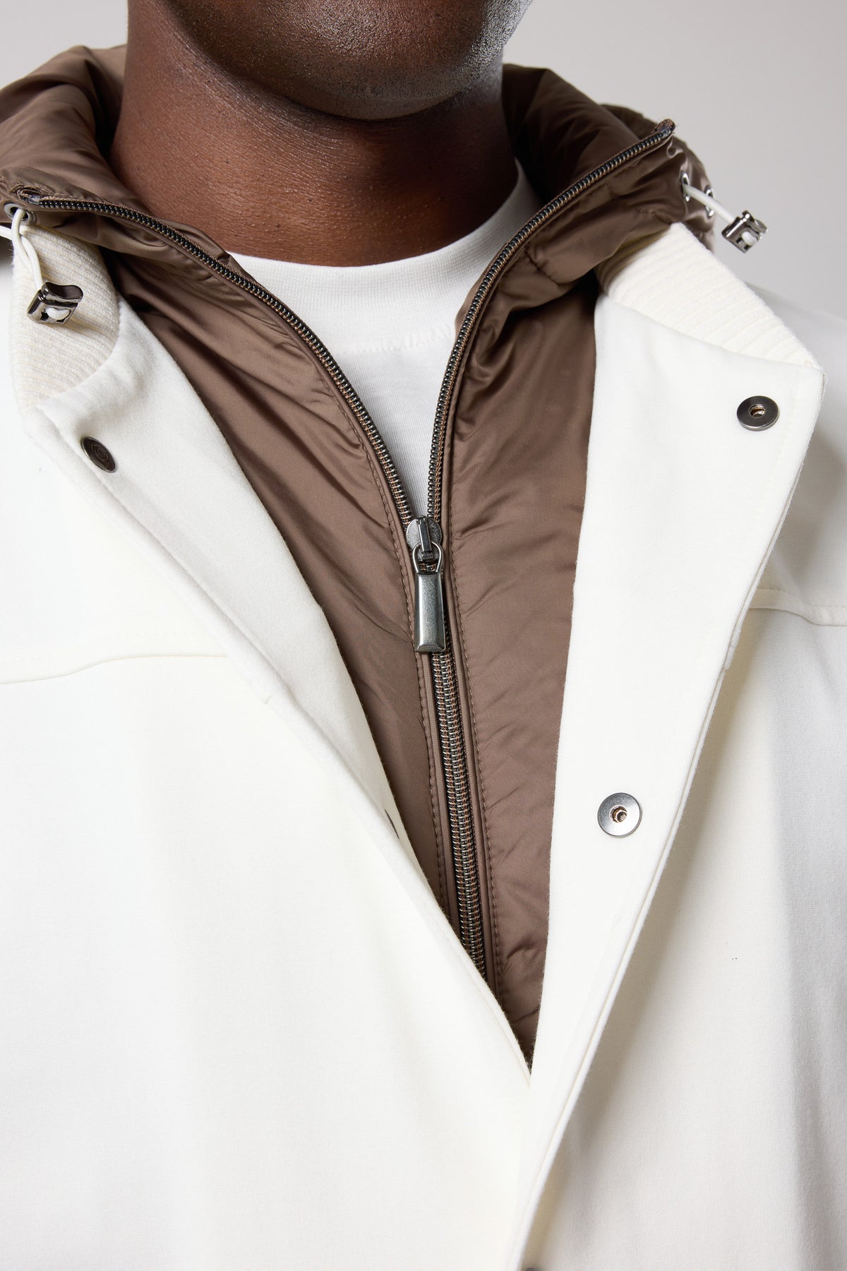 Kapüşonlu Düğmeli Ceket - CKT-5050-BEIGE-S - CKT-5050-BEIGE-S_87