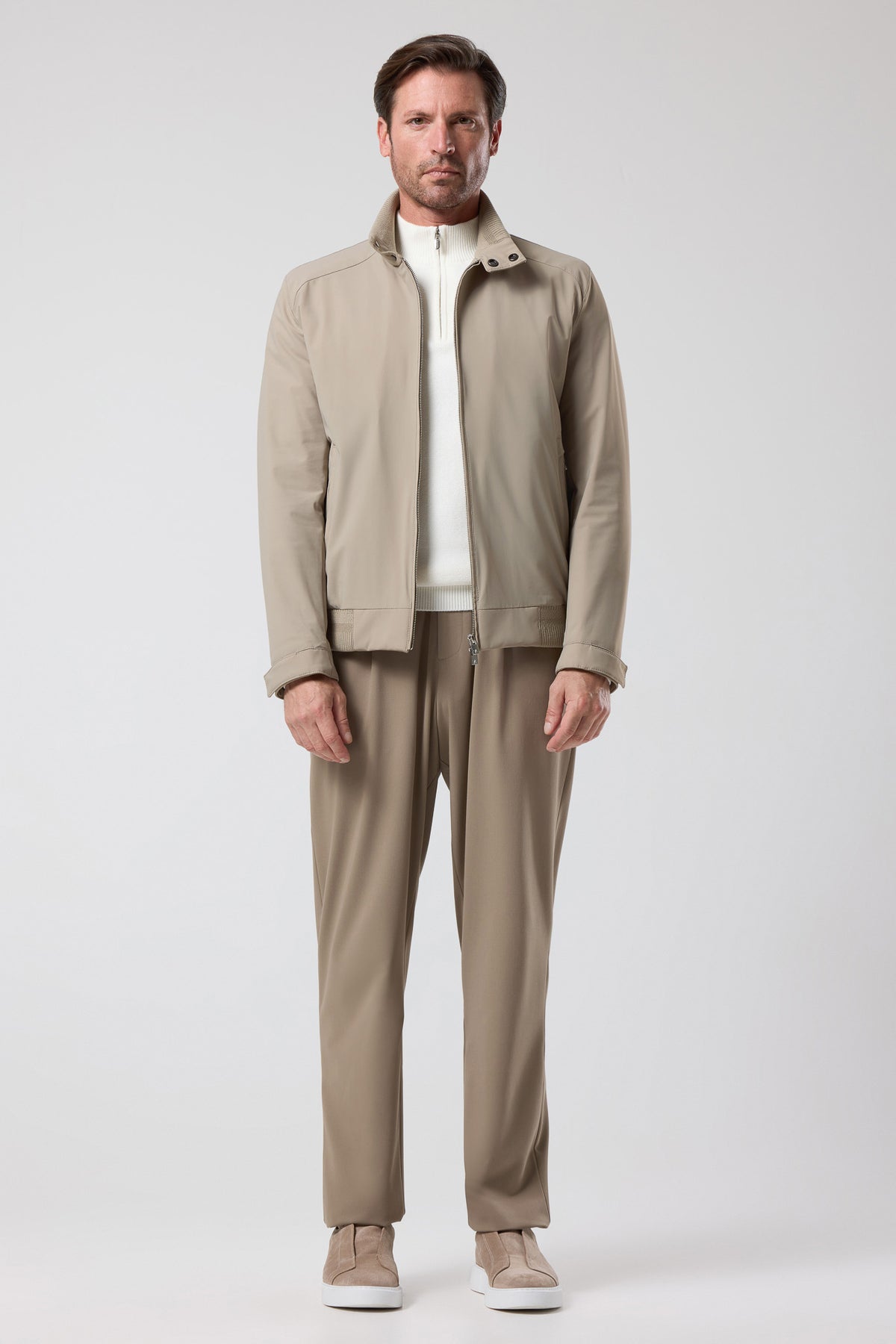 Minimal Kesim Düğmeli Ceket - CKT-5051-BEIGE-S - CKT-5051-BEIGE-S_18