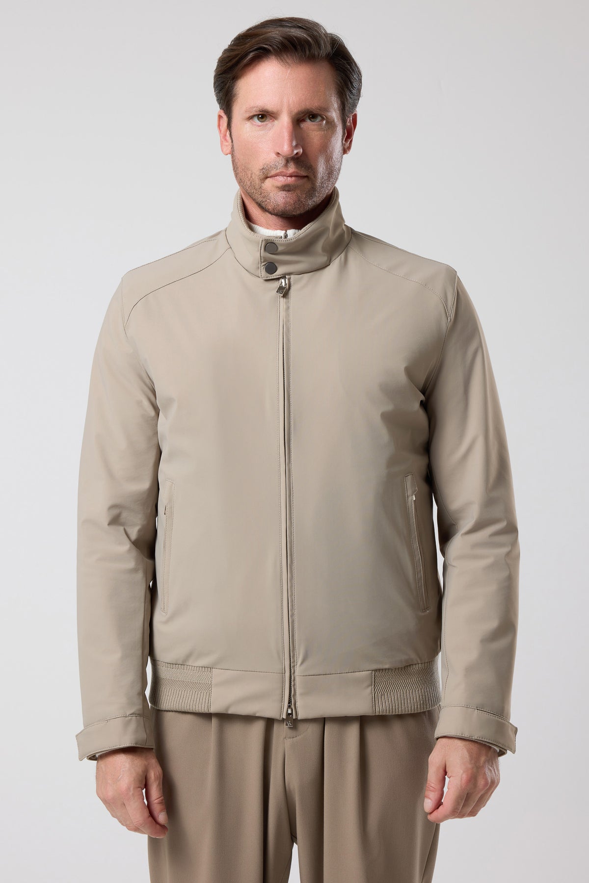 Minimal Kesim Düğmeli Ceket - CKT-5051-BEIGE-S - CKT-5051-BEIGE-S_25