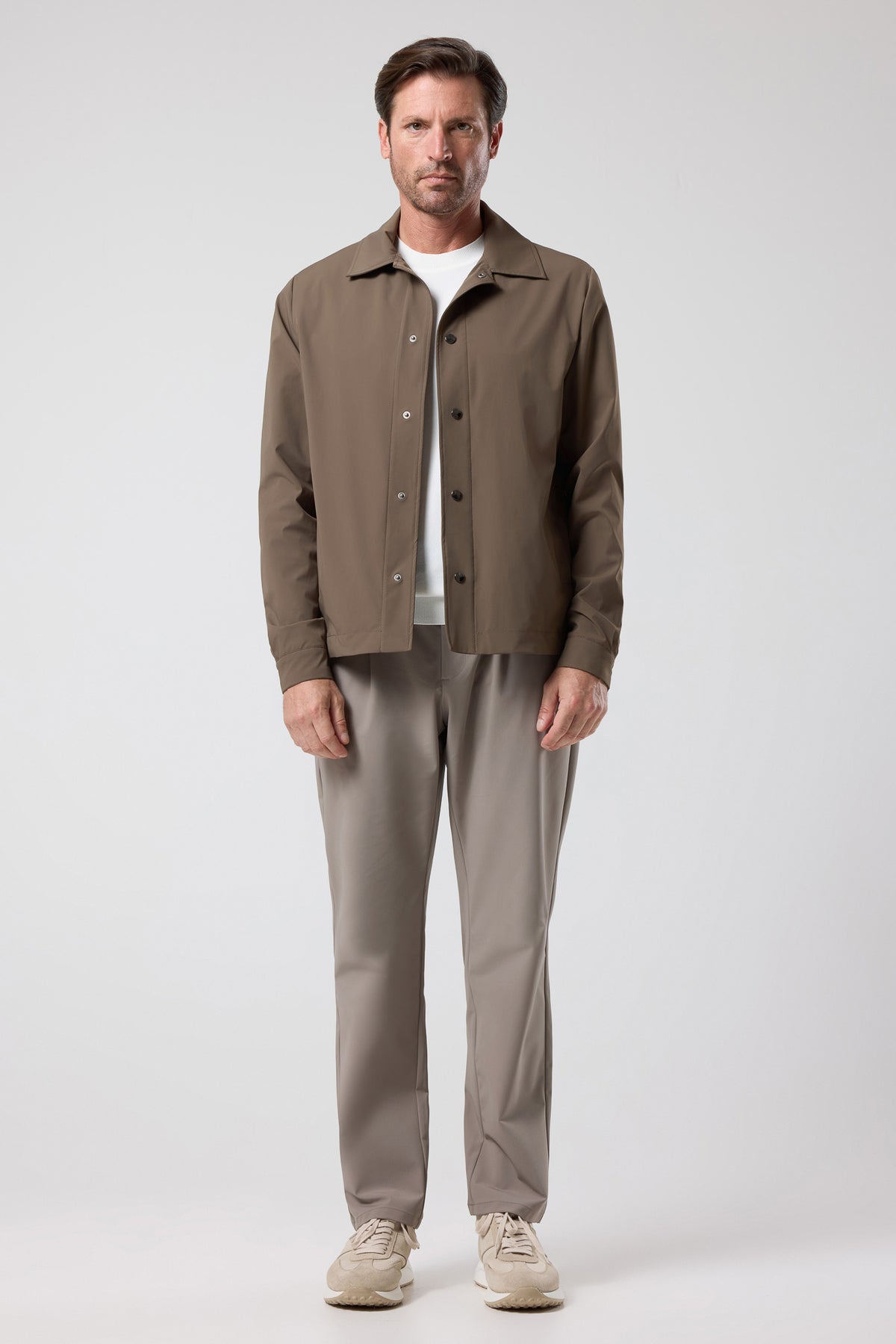 Minimal Kesim Düğmeli Ceket - CKT-5051-BEIGE-S - CKT-5051-BEIGE-S_40