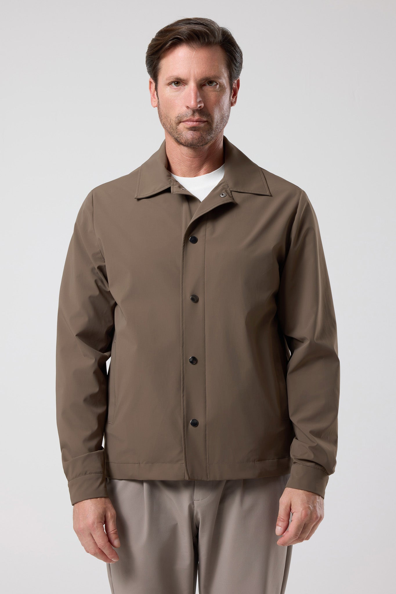 Minimal Kesim Düğmeli Ceket - CKT-5051-BEIGE-S - CKT-5051-BEIGE-S_43