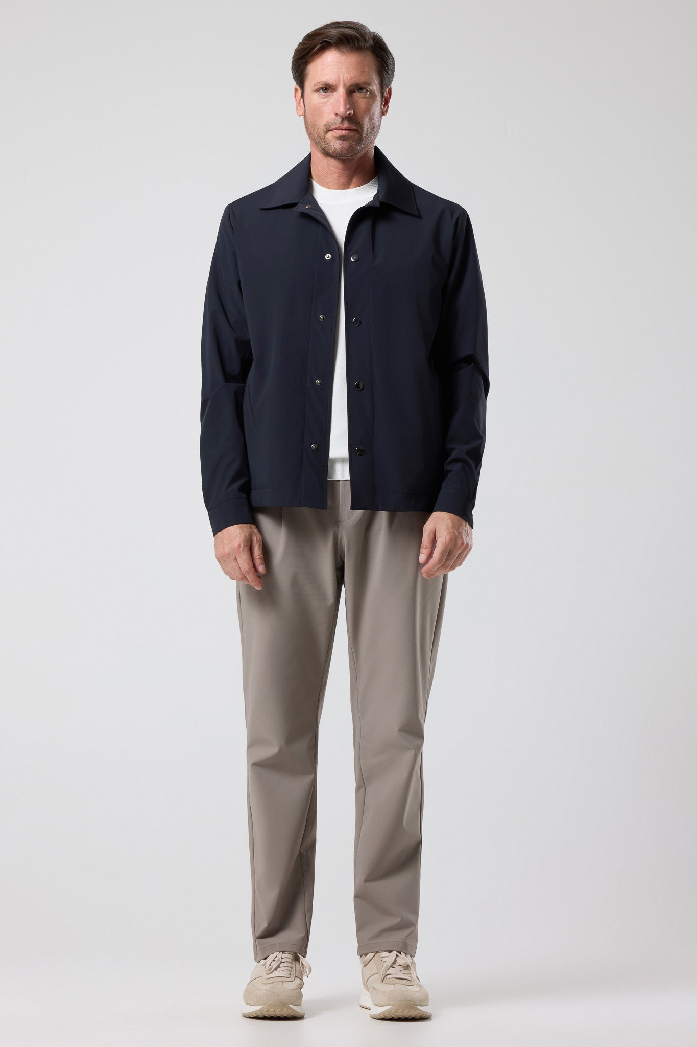 Minimal Kesim Düğmeli Ceket - CKT-5051-BEIGE-S - CKT-5051-BEIGE-S_47
