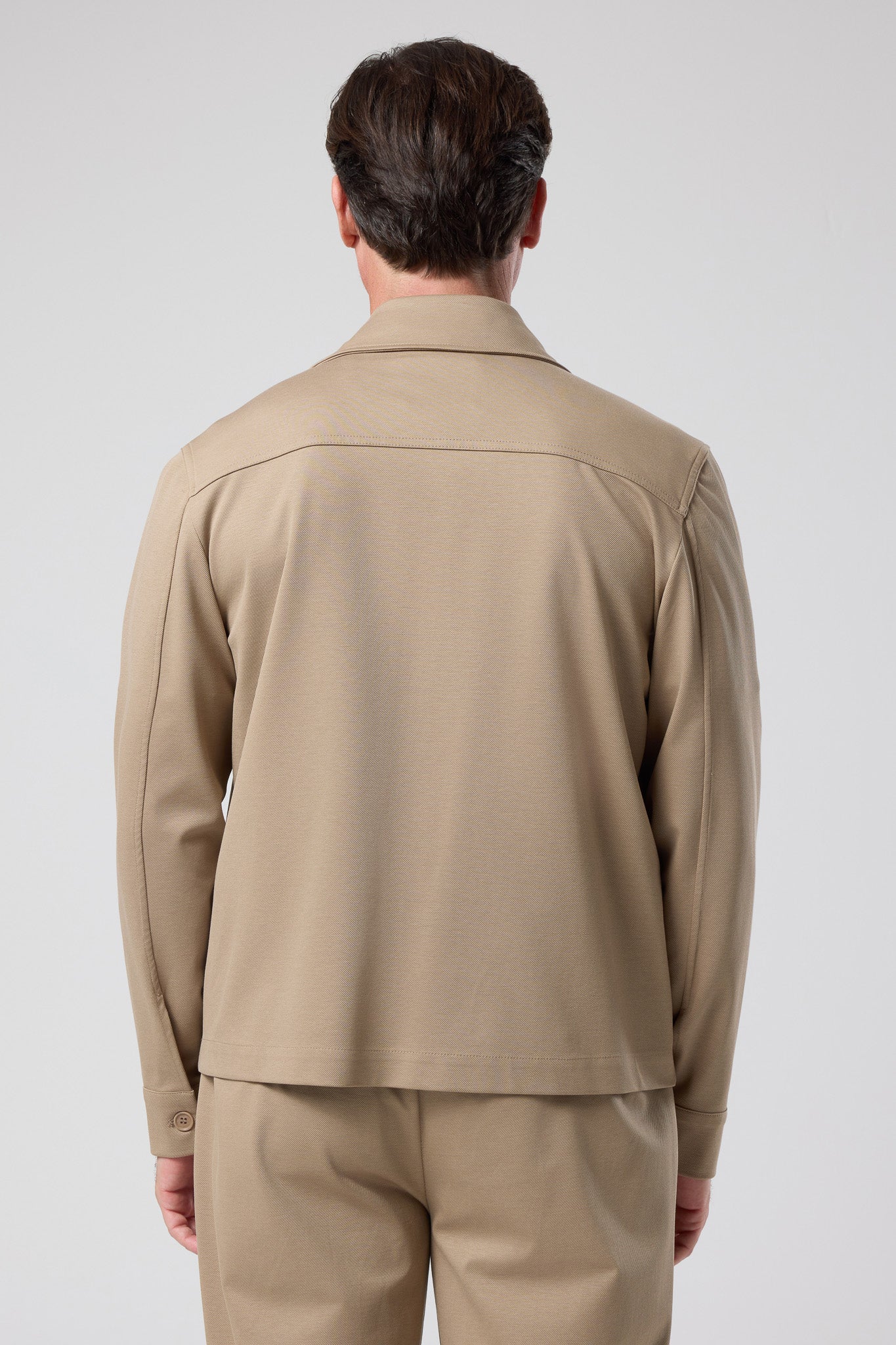 Fermuarlı Cep Detaylı Ceket - CKT-5053-BEIGE-S - CKT-5053-BEIGE-S_9