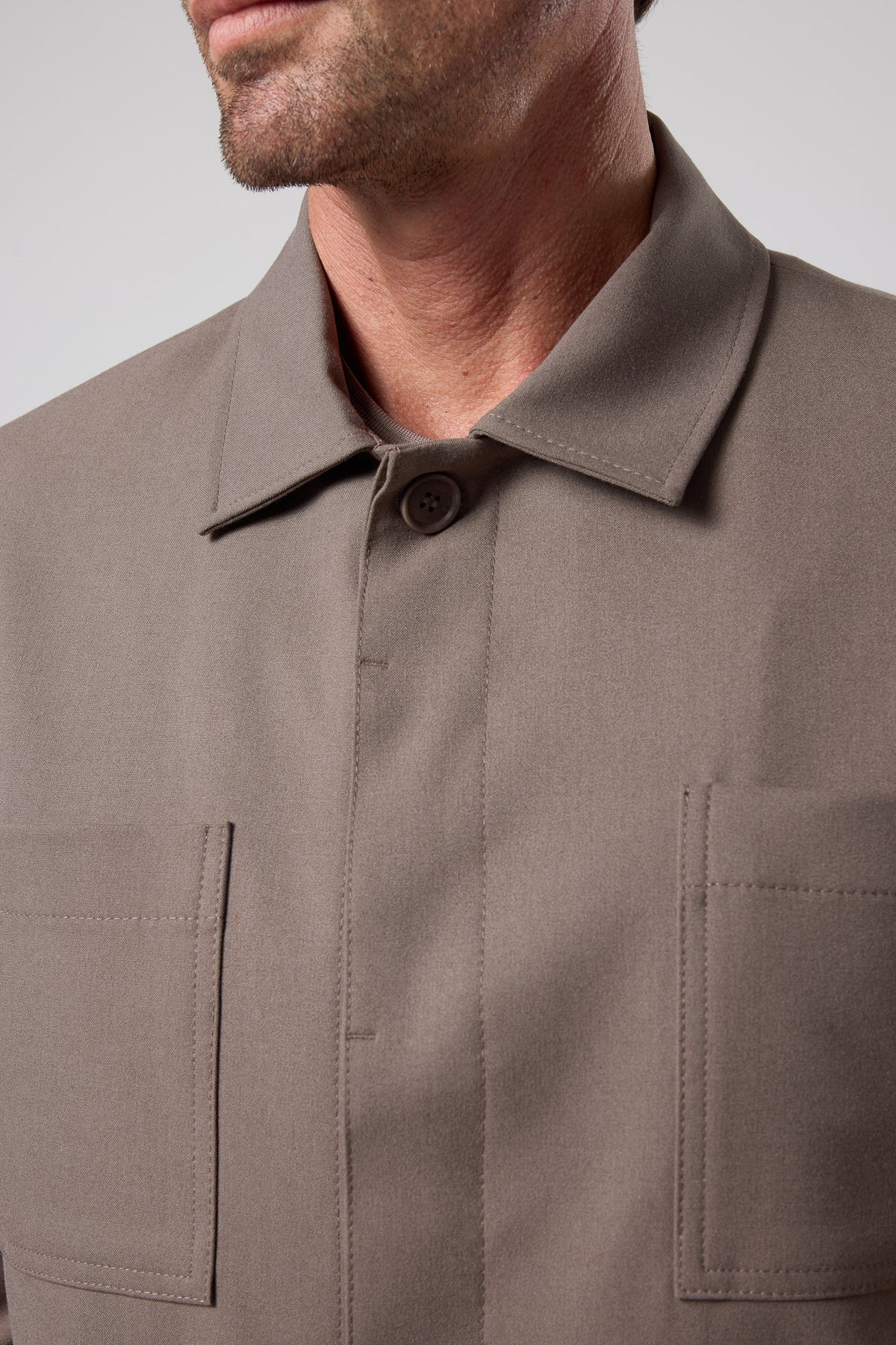 Çok Cepli Gömlek Ceket - CKT-5061-BEIGE-S - CKT-5061-BEIGE-S_32