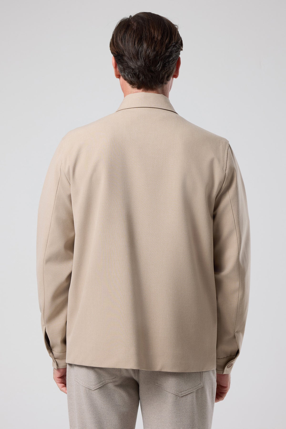 Çok Cepli Gömlek Ceket - CKT-5061-BEIGE-S - CKT-5061-BEIGE-S_5