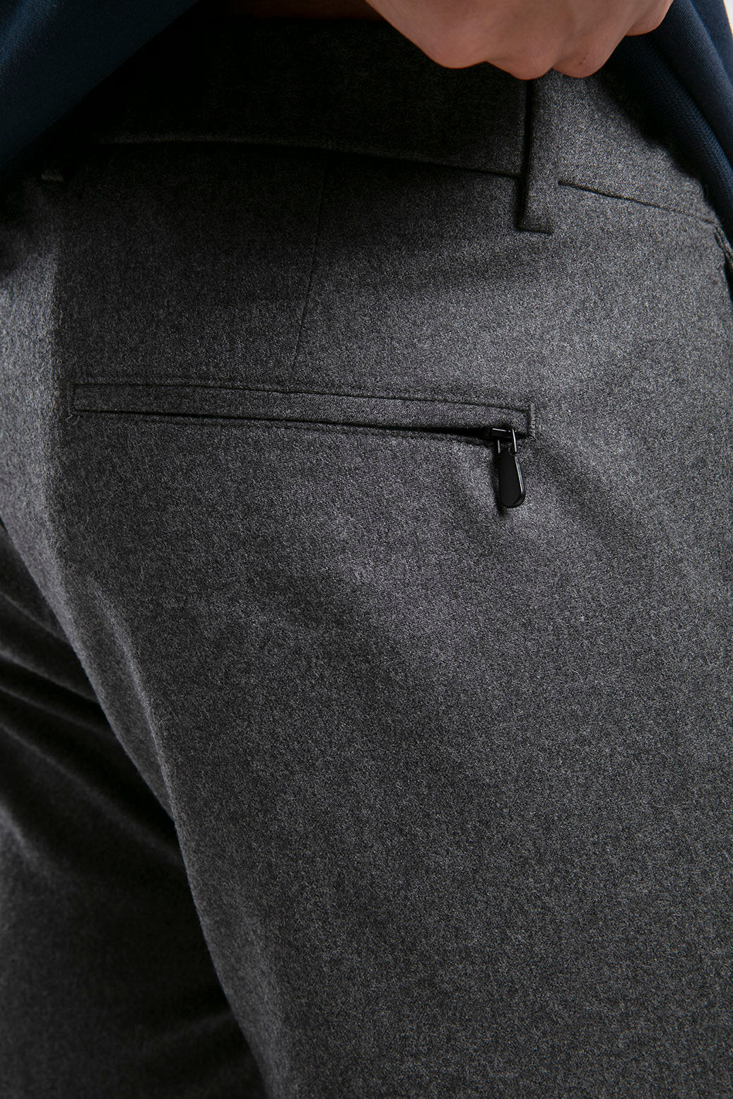 Yün Karışımlı Erkek Pantolon