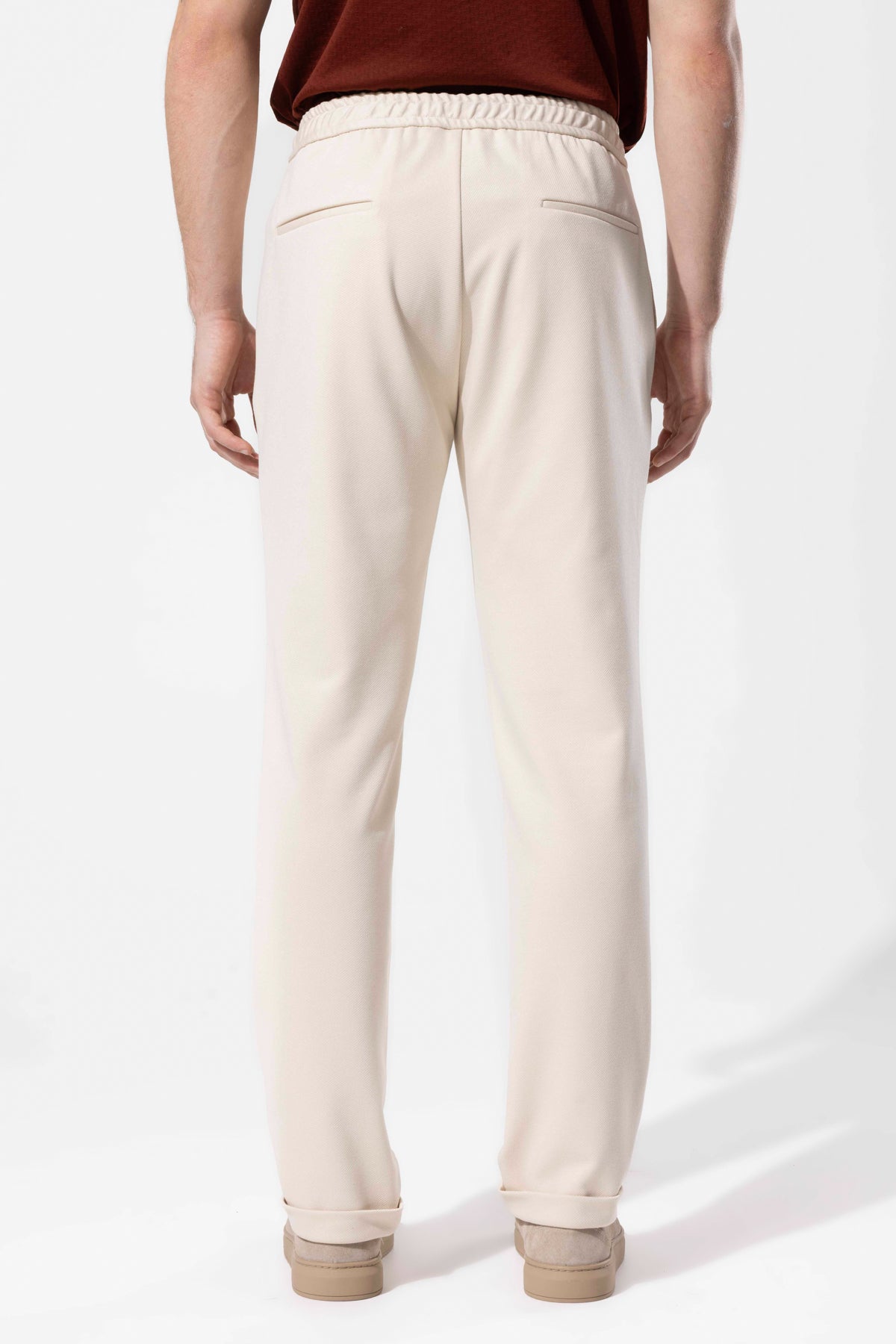 Men's Pants with Drawstring Waist