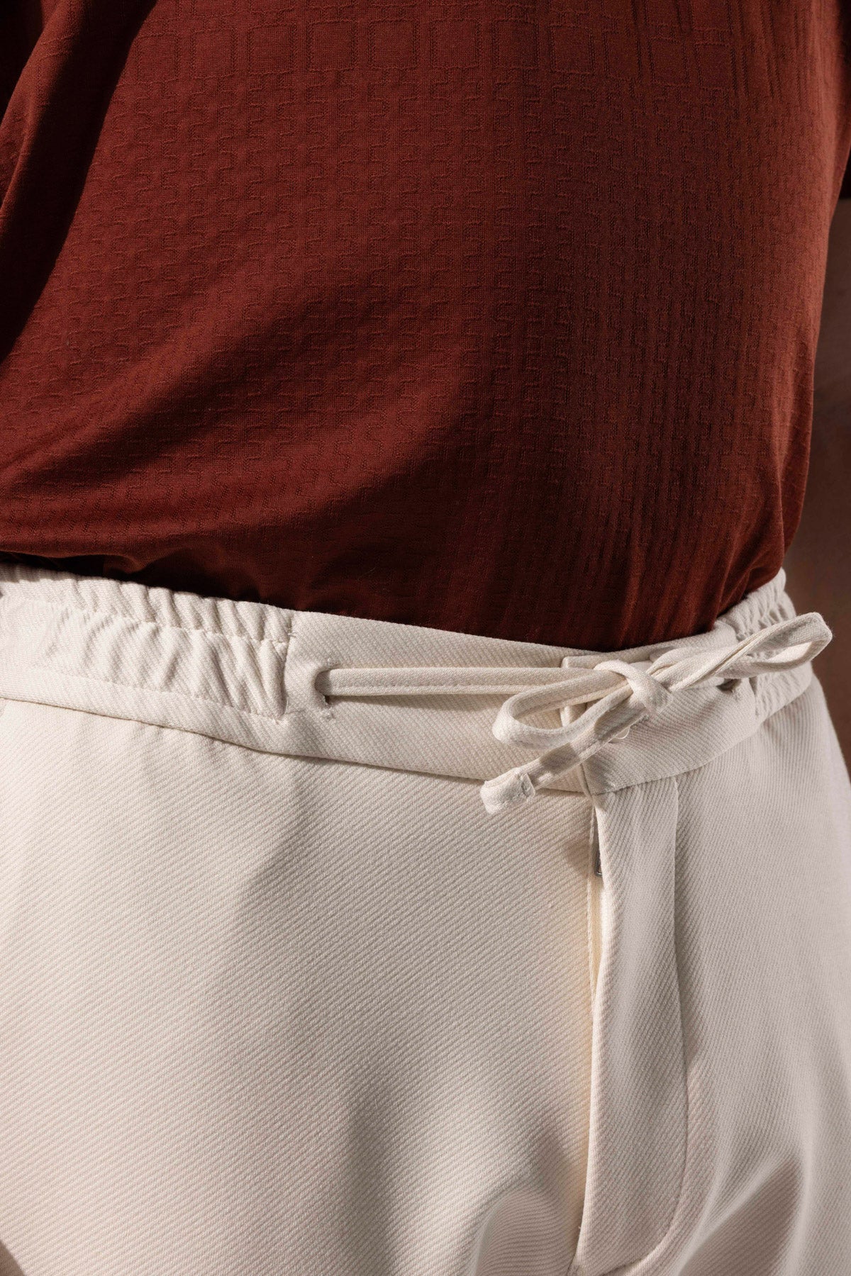 Men's Pants with Drawstring Waist
