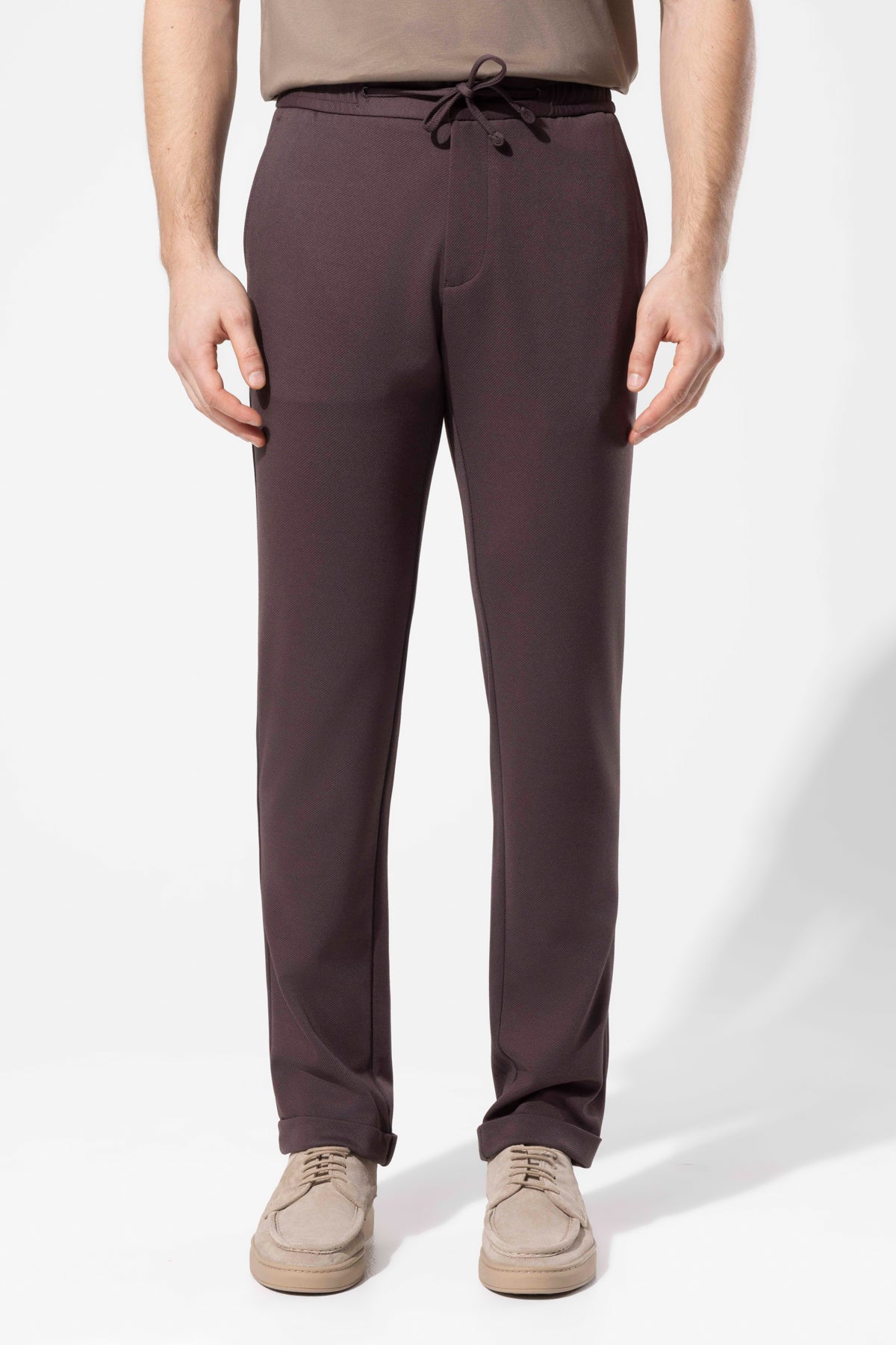 Men's Pants with Drawstring Waist